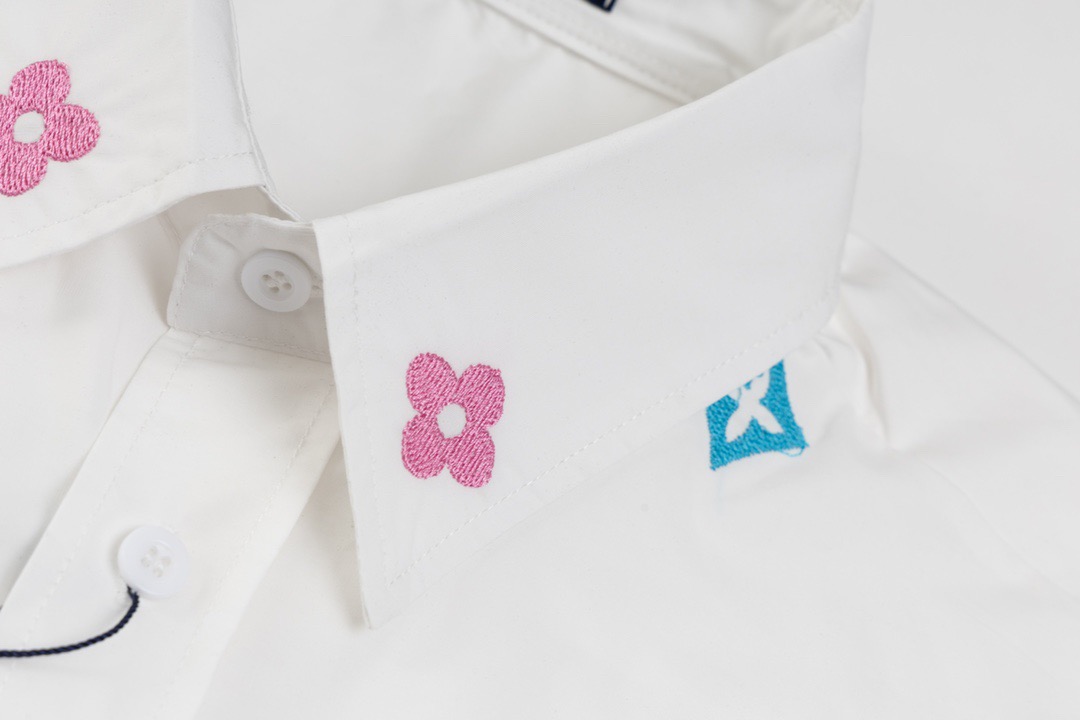 Pocket Patch Embroidered Shirt