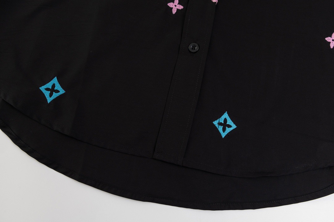Pocket Patch Embroidered Shirt