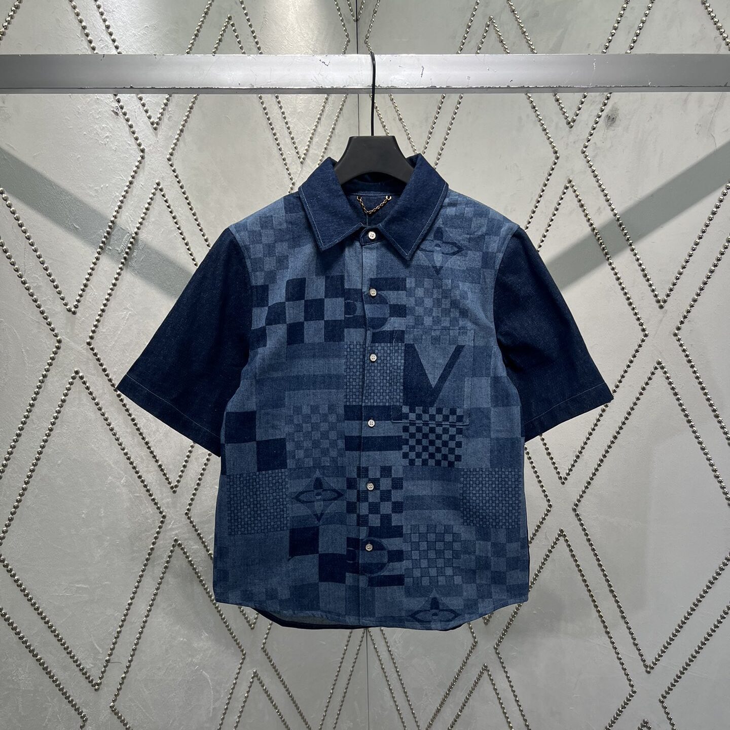 New Floral Denim Shirt
