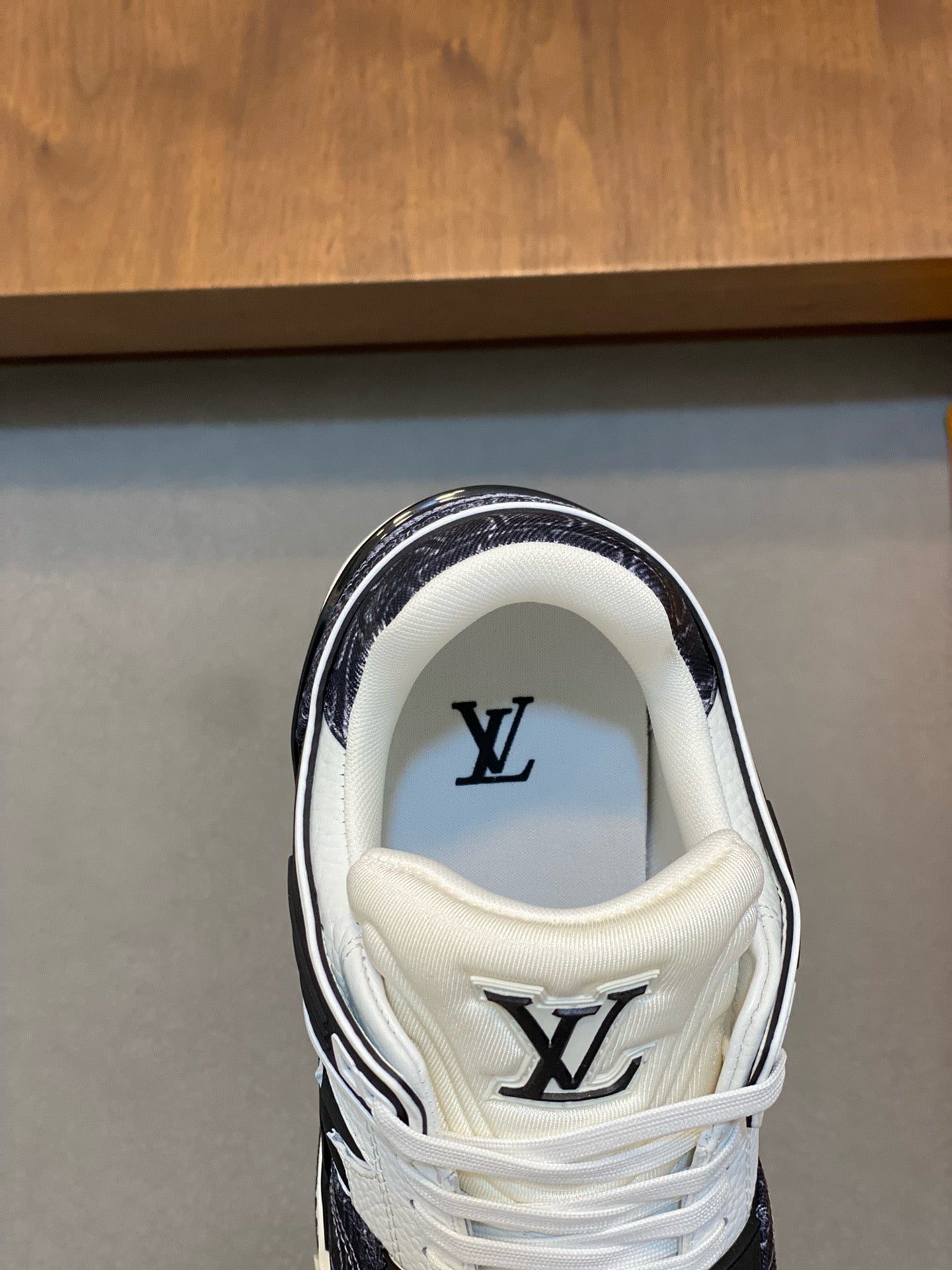 New Color-Blocked Pattern Sneakers