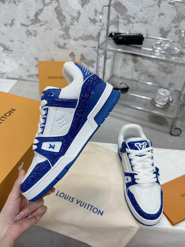New Color-Blocked Pattern Sneakers