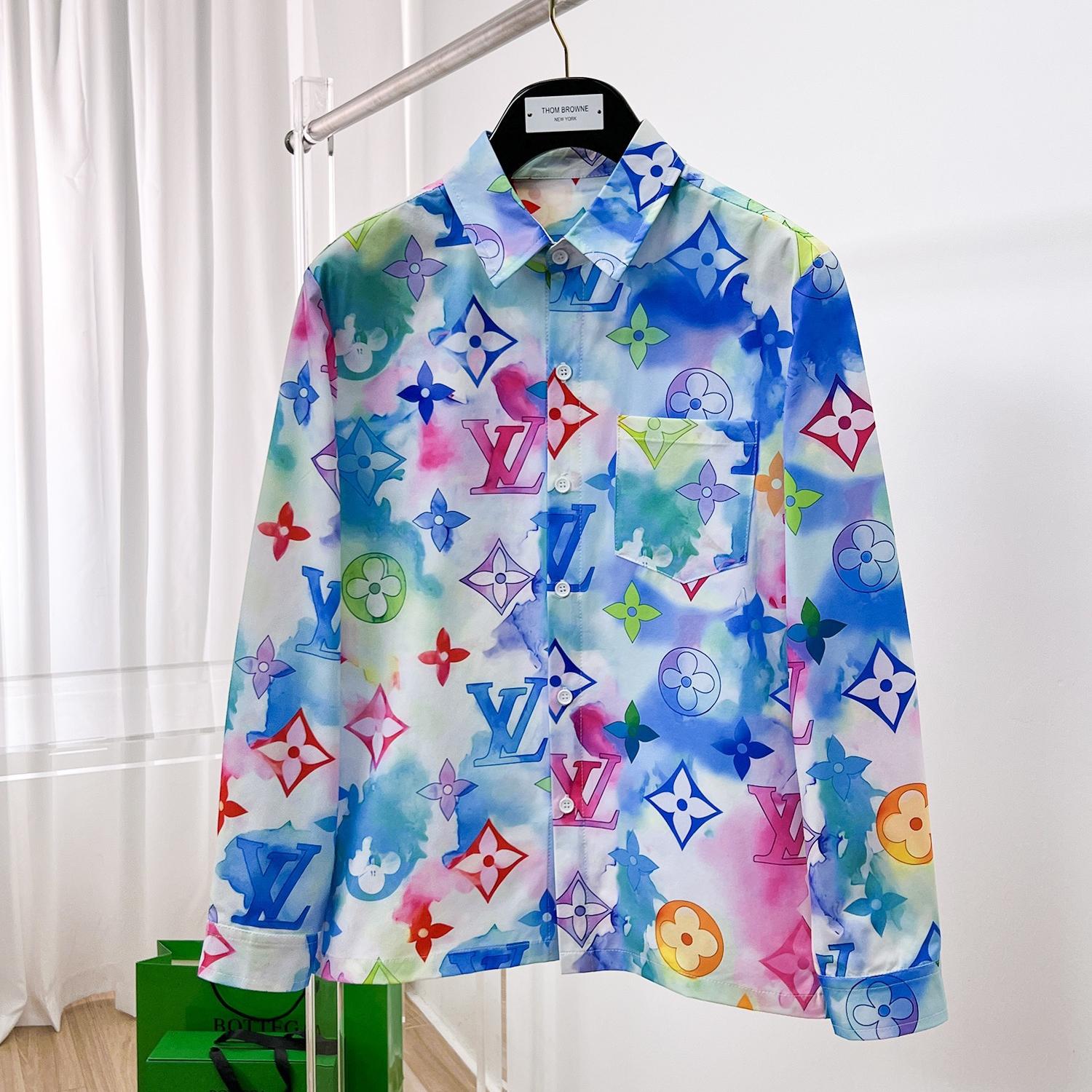 Colorful All-over Jacquard Shirt