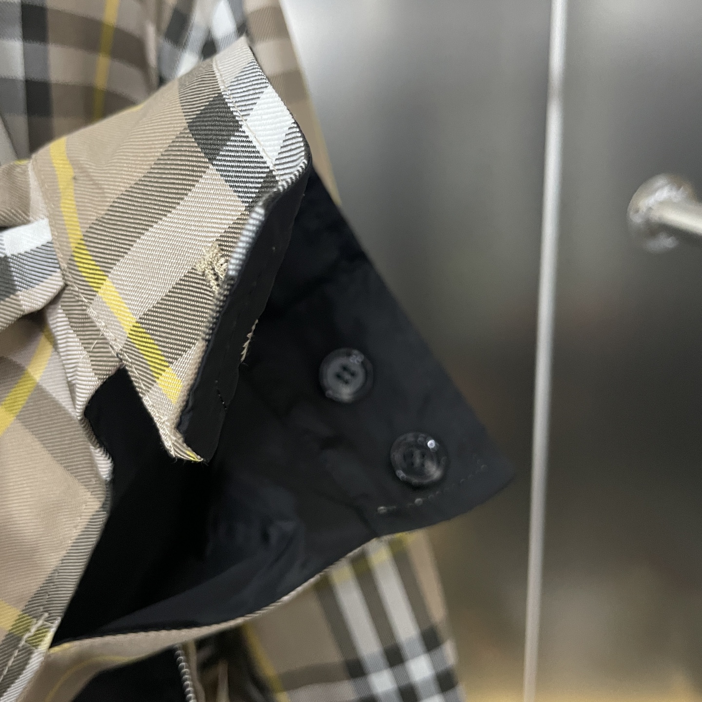 New Classic Plaid Embroidered Double-Sided Shirt