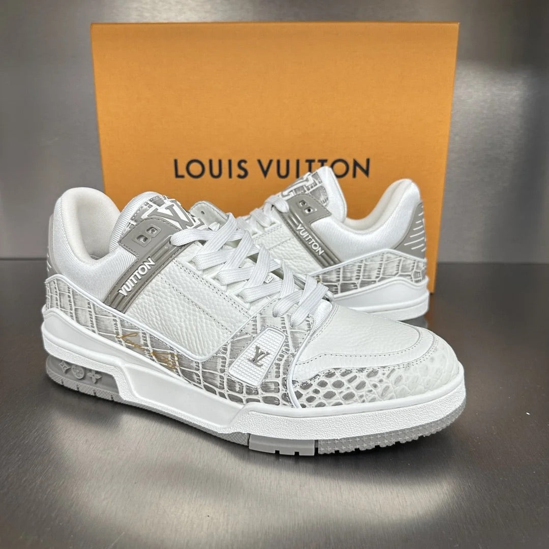 New Color-Blocked Pattern Sneakers