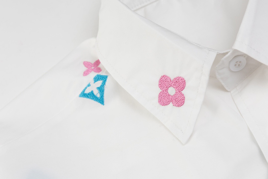 Pocket Patch Embroidered Shirt