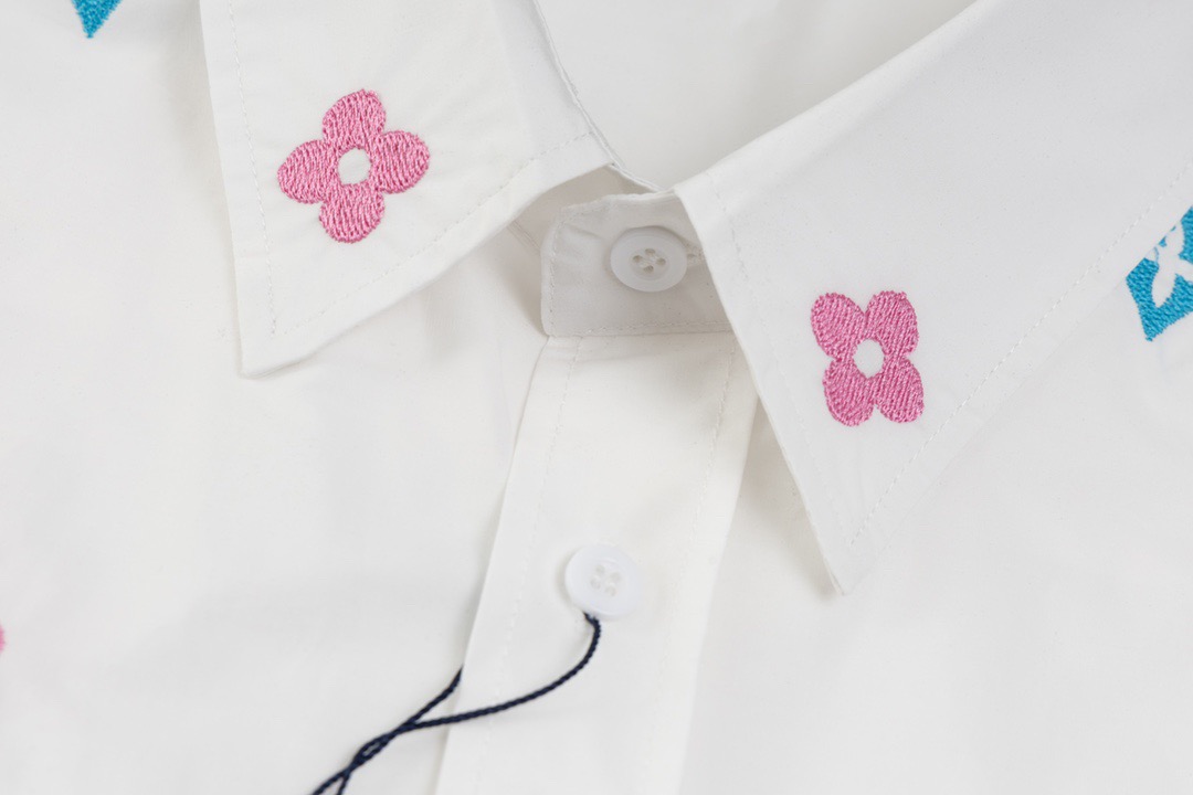Pocket Patch Embroidered Shirt