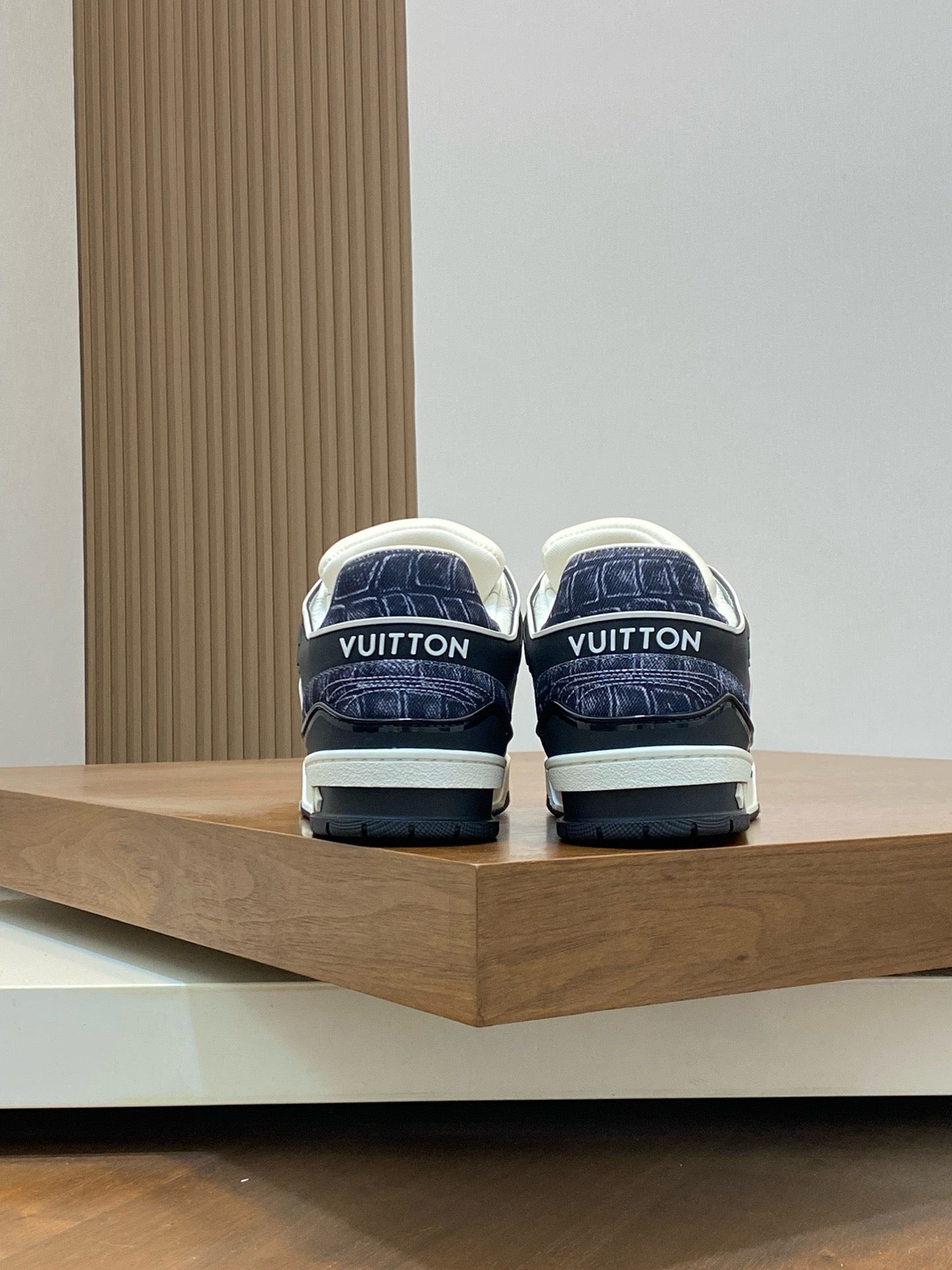 New Color-Blocked Pattern Sneakers