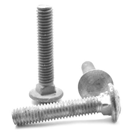 5/8 inch-11 x 13 inch6 inchthd UNDER-SIZED Coarse Thread A307 Grade A Carriage Bolt Low Carbon Steel Hot Dip Galvanized Pk 45