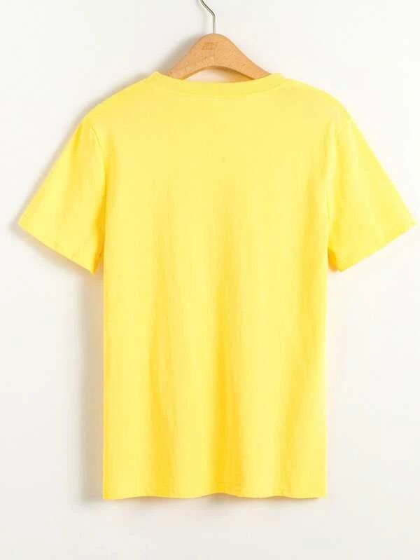 Clock And Butterfly Print Tee - leoleo123123