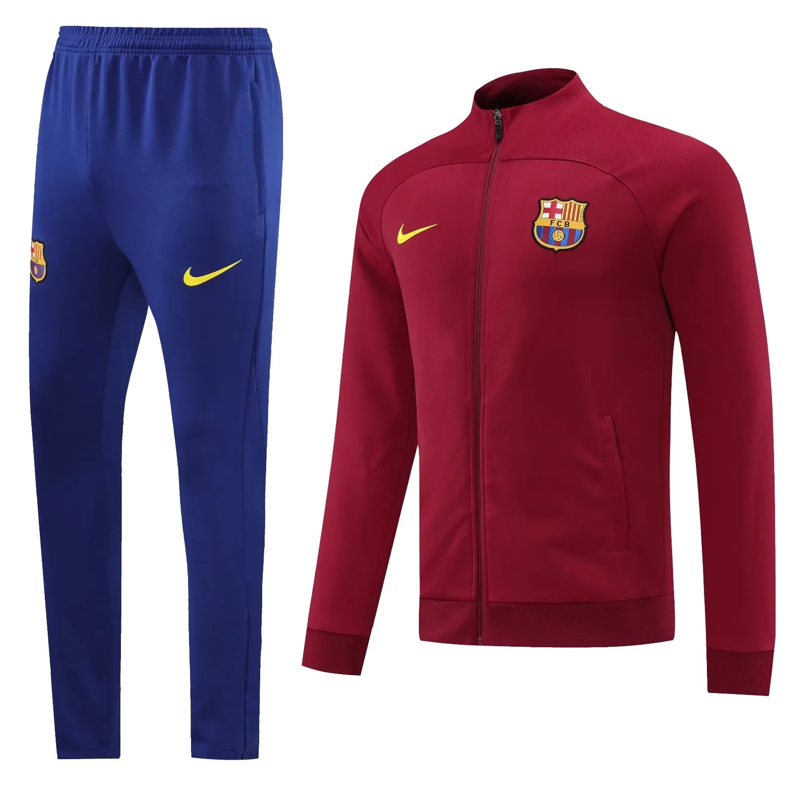 22-23 Barcelona Purplish Red Jacket Tracksuit Thai Quality - leoleo123123