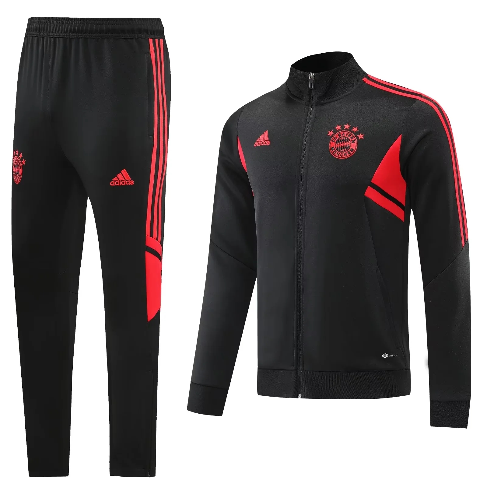 22-23 Bayern Black Jacket Tracksuit Thai Quality - leoleo123123