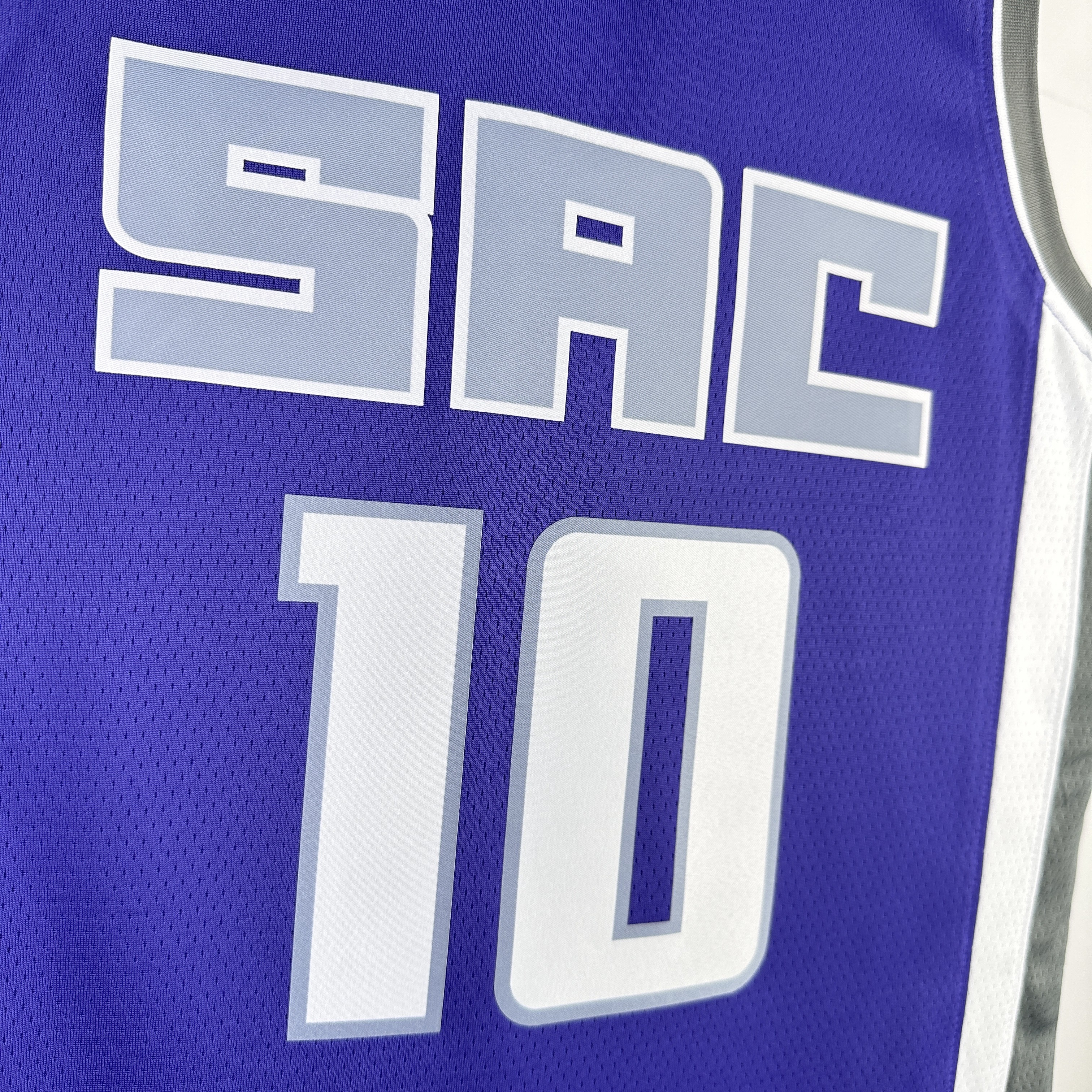 NBA Men 2023 Sacramento Kings Purple #10 SABONIS Jersey High Quality Name and Number Print - leoleo123123