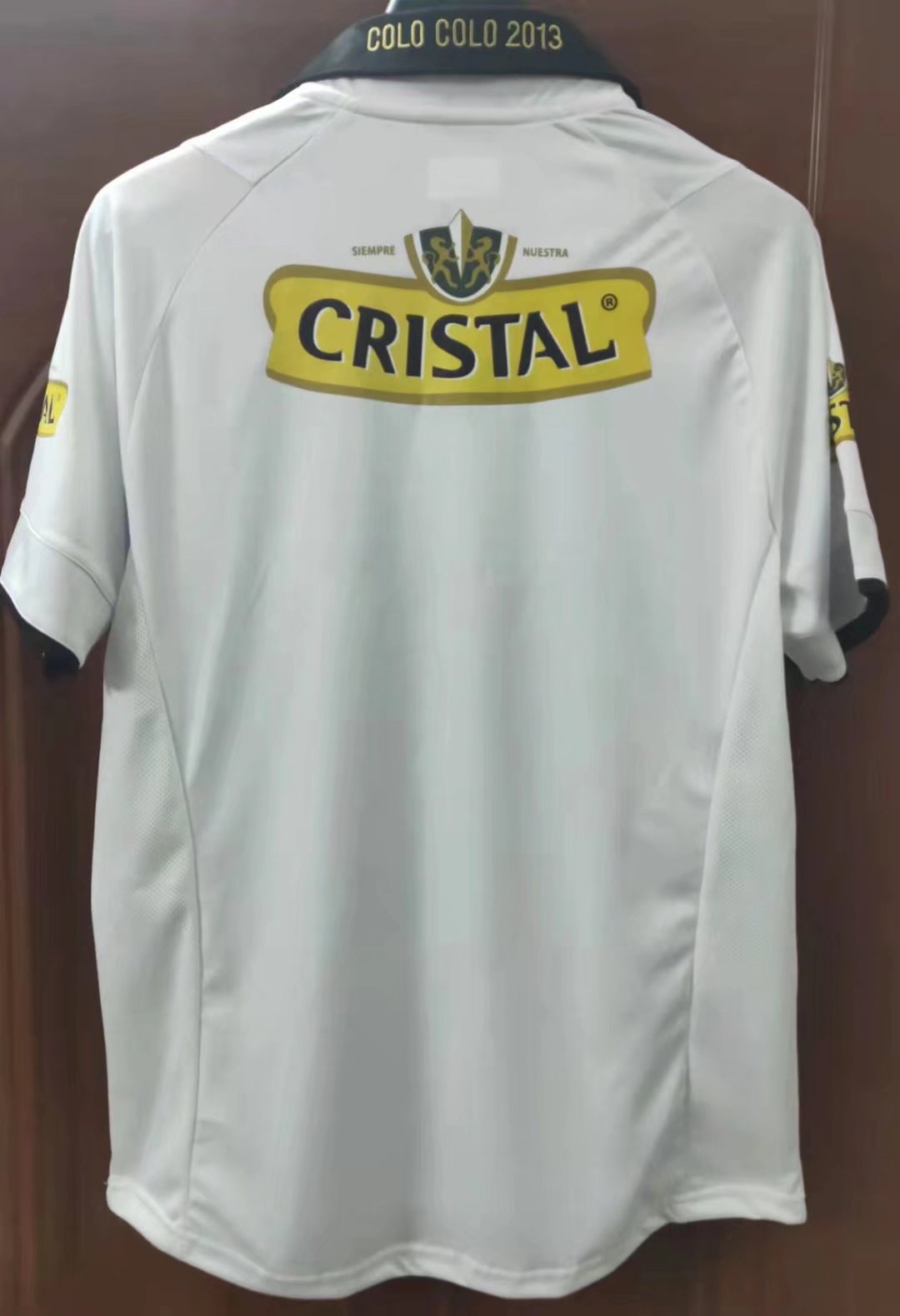 2013 Colo-Colo Home White Retro Soccer Jersey - leoleo123123
