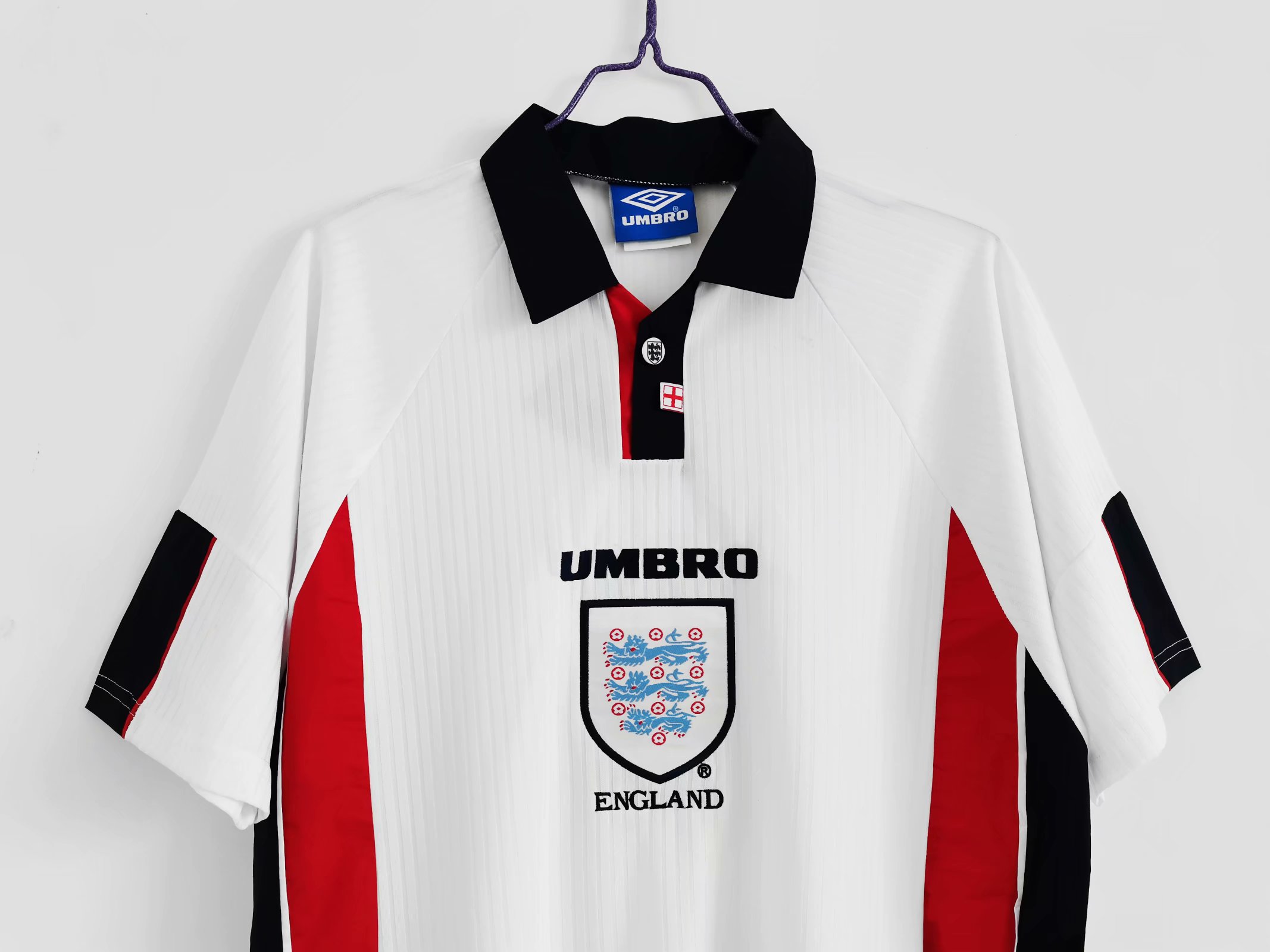 1998 England Home Retro Jersey - leoleo123123