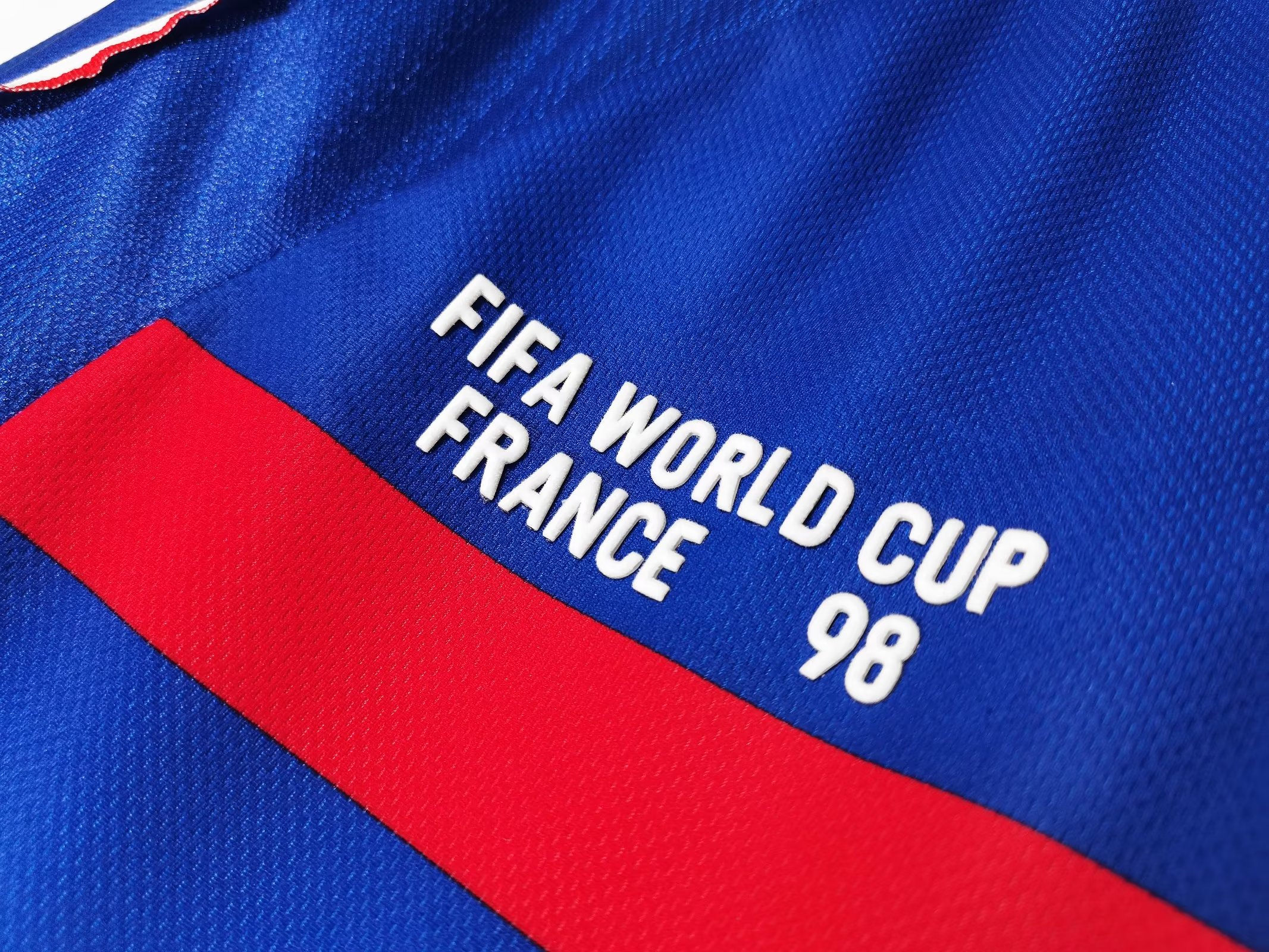 1998 France Home Retro Jersey Long Sleeve - leoleo123123