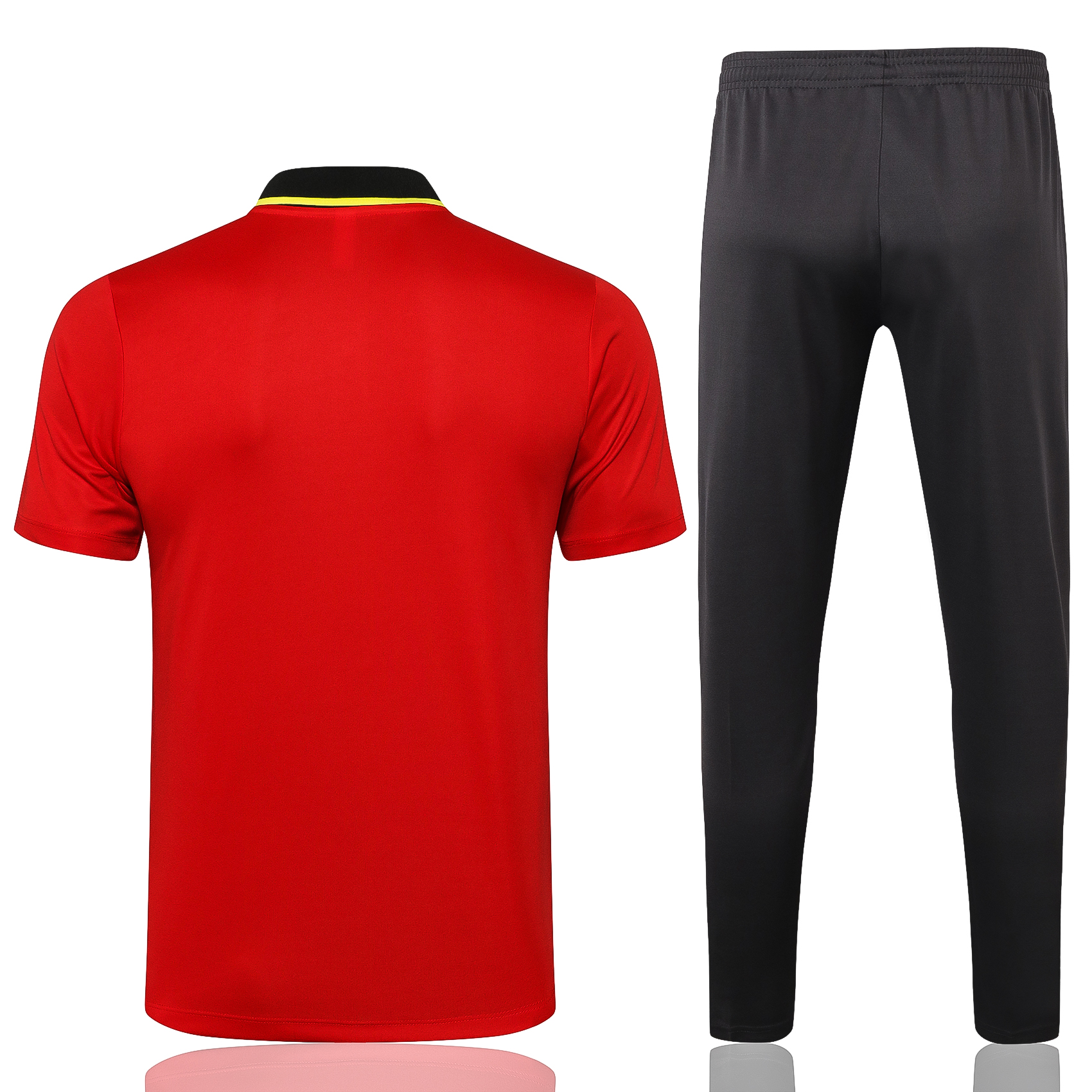 21-22 Liverpool Red Polo Training Tracksuit Thai Quality---Short Polo and Long Pant - leoleo123123
