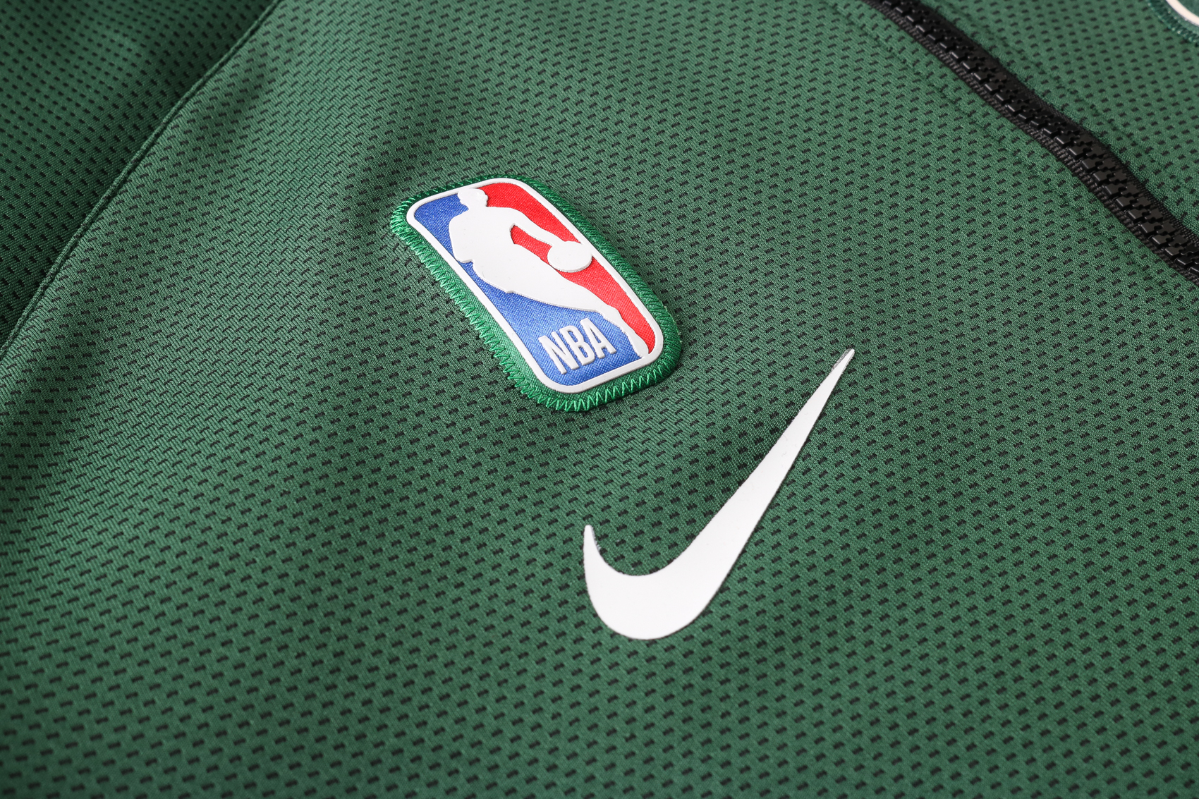 NBA Milwaukee Bucks Green with Cap Jacket Tracksuit High Quality - leoleo123123
