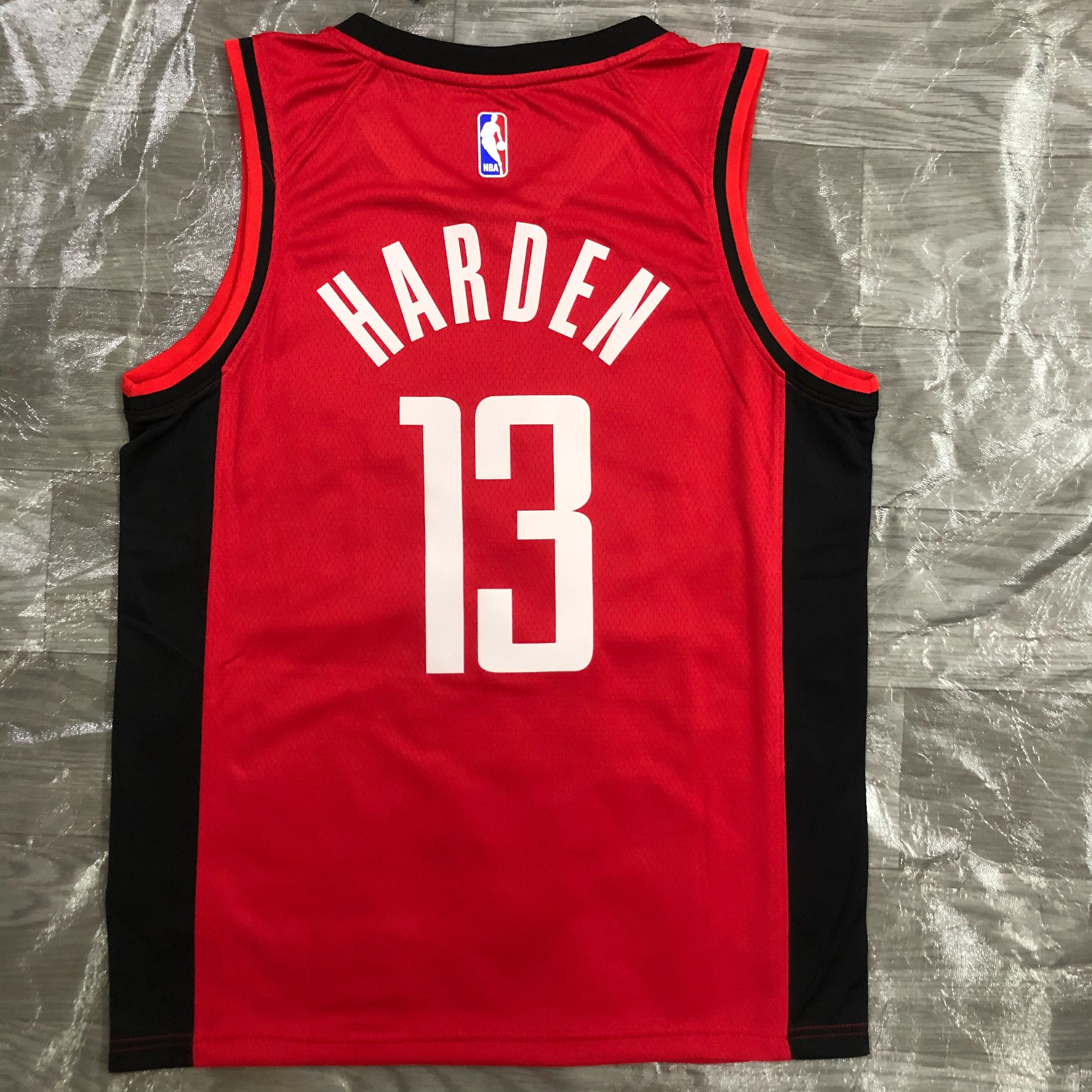 NBA Men Season 2021 Houston Rockets Red #13 HARDEN Jersey High Quality Name and Number Print - leoleo123123