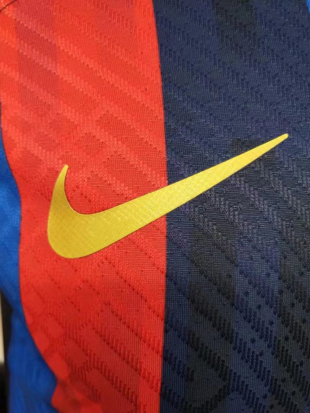 22/23 Barcelona Home Jersey Player Version 1:1 Quality - leoleo123123