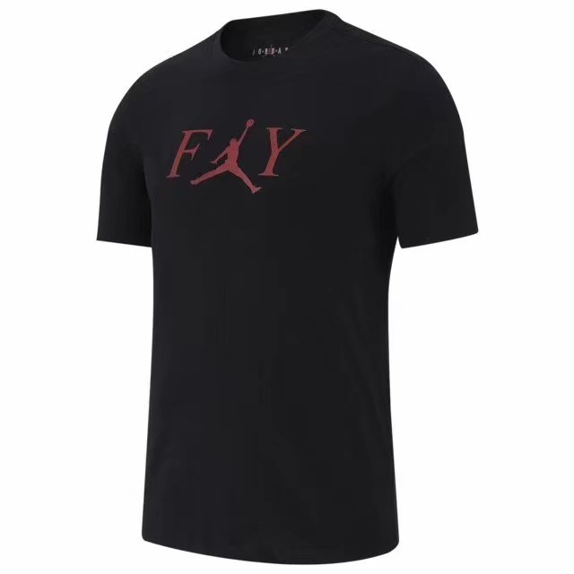 Jorand Black Pure Cotton T-shirts - leoleo123123