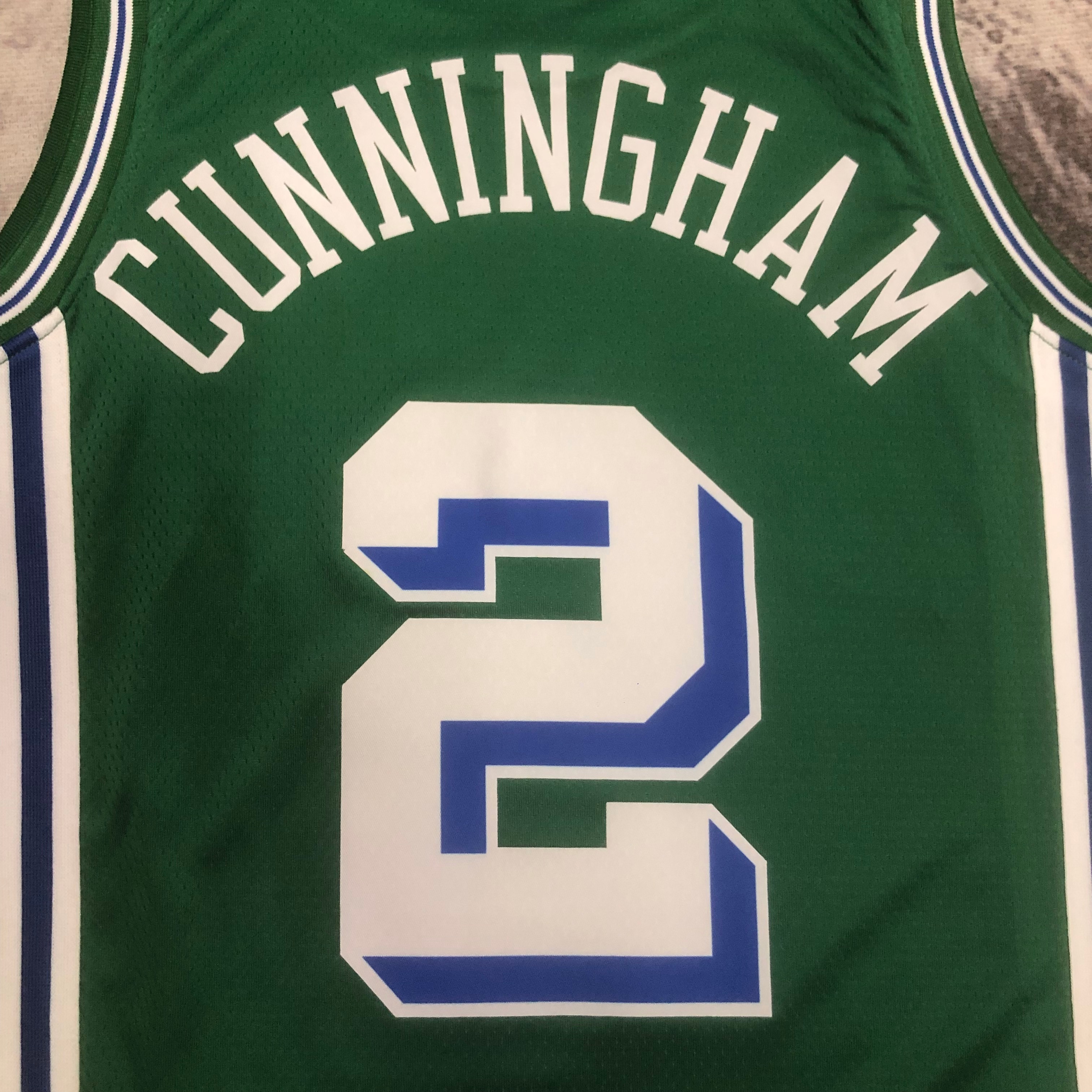 NBA Season 2023 Detroit Pistons Green City Version #2 CUNNINGHAM Jersey High Quality Name and Number Print - leoleo123123