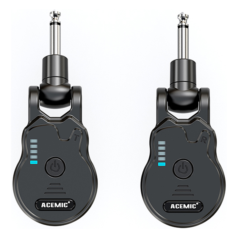 Wireless Guitar System for Electric Bass 2.4GHz Digital Transmitter Receiver Professional Rechargeable Instrument Active Pickup - leoleo123123