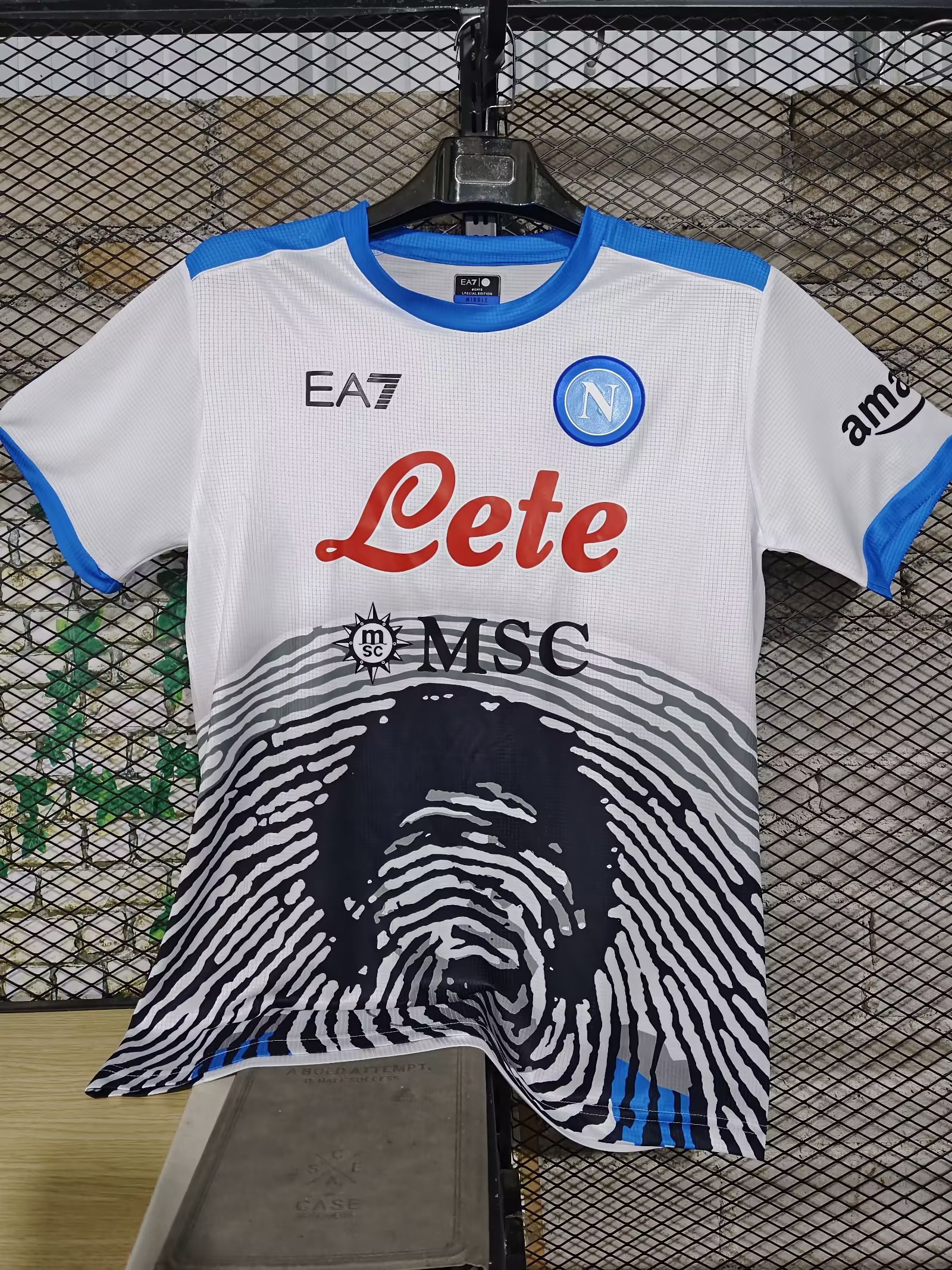 Maradona Napoli White Jersey Fan Version Thai Quality - leoleo123123