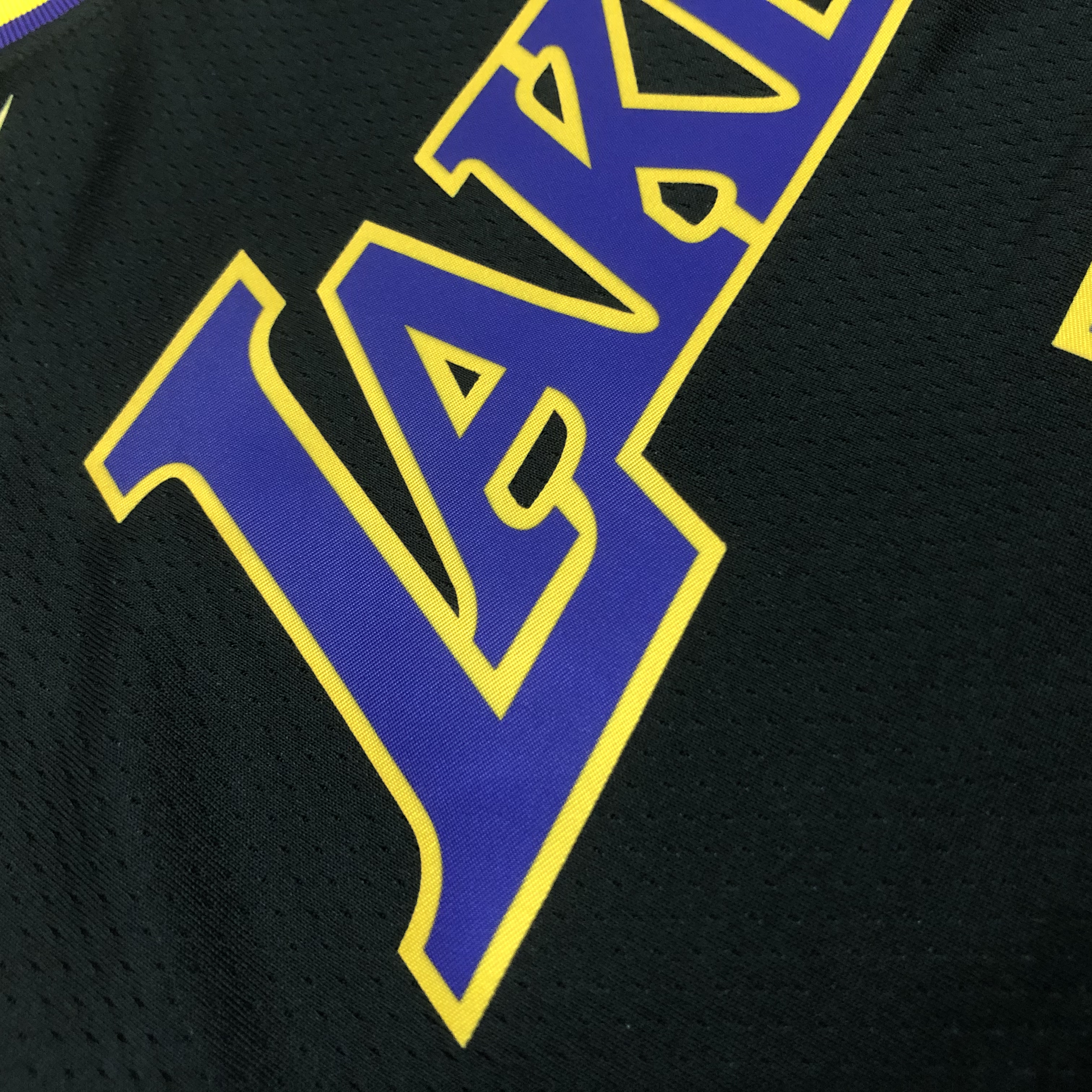 2021 NBA #7 ANTHONY Lakers Bonus Edition Black NBA Jersey High Quality Name and Number Print - leoleo123123