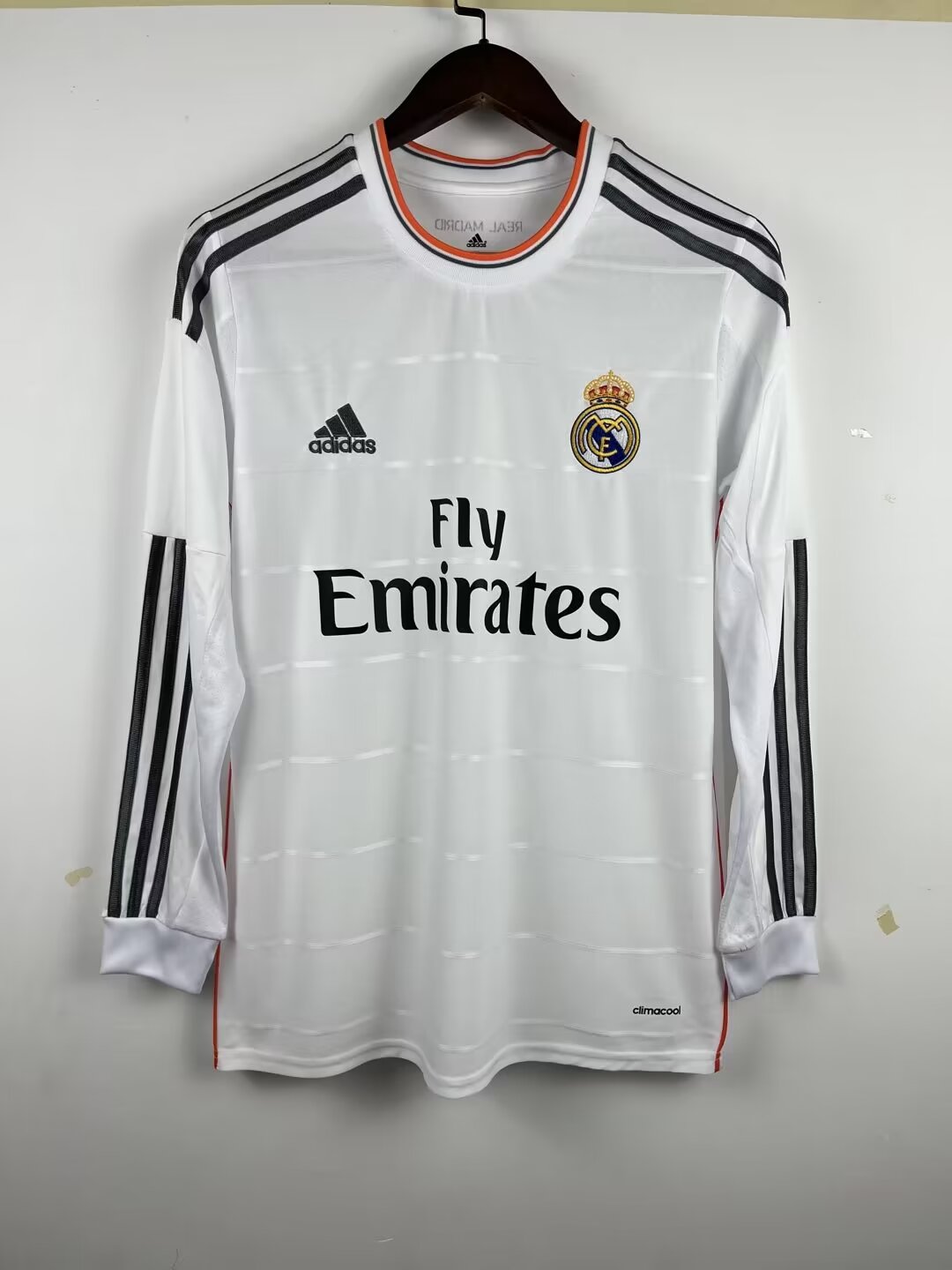 13/14 Real Madrid Home Retro Jersey Long Sleeve - leoleo123123
