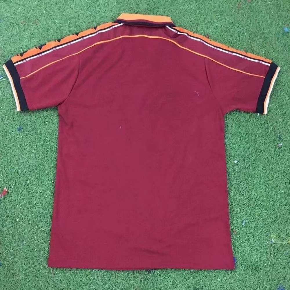 98/99 Roma Home Retro Jersey - leoleo123123