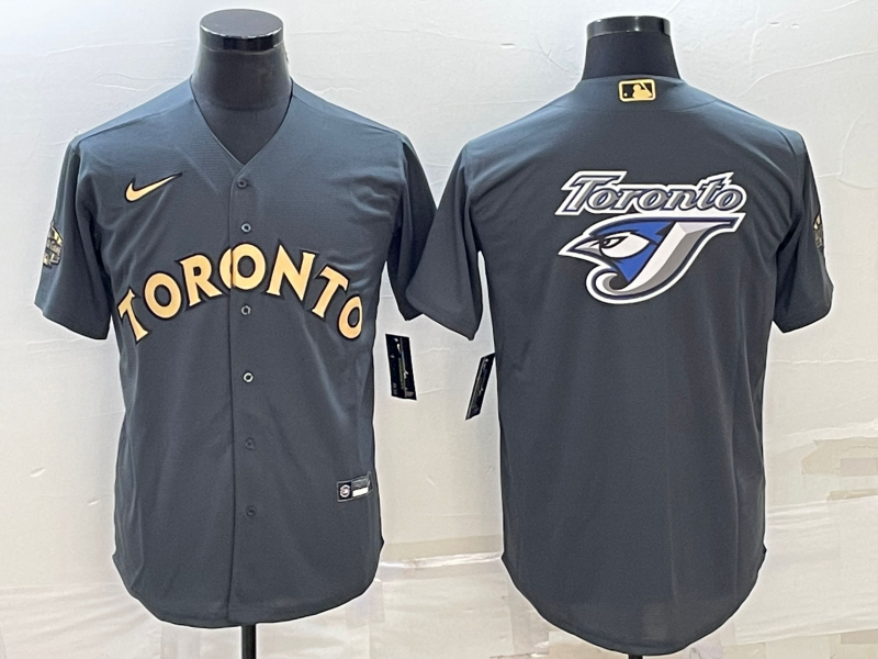 Toronto Blue Jays Vladimir Grey Baseball Jersey - leoleo123123