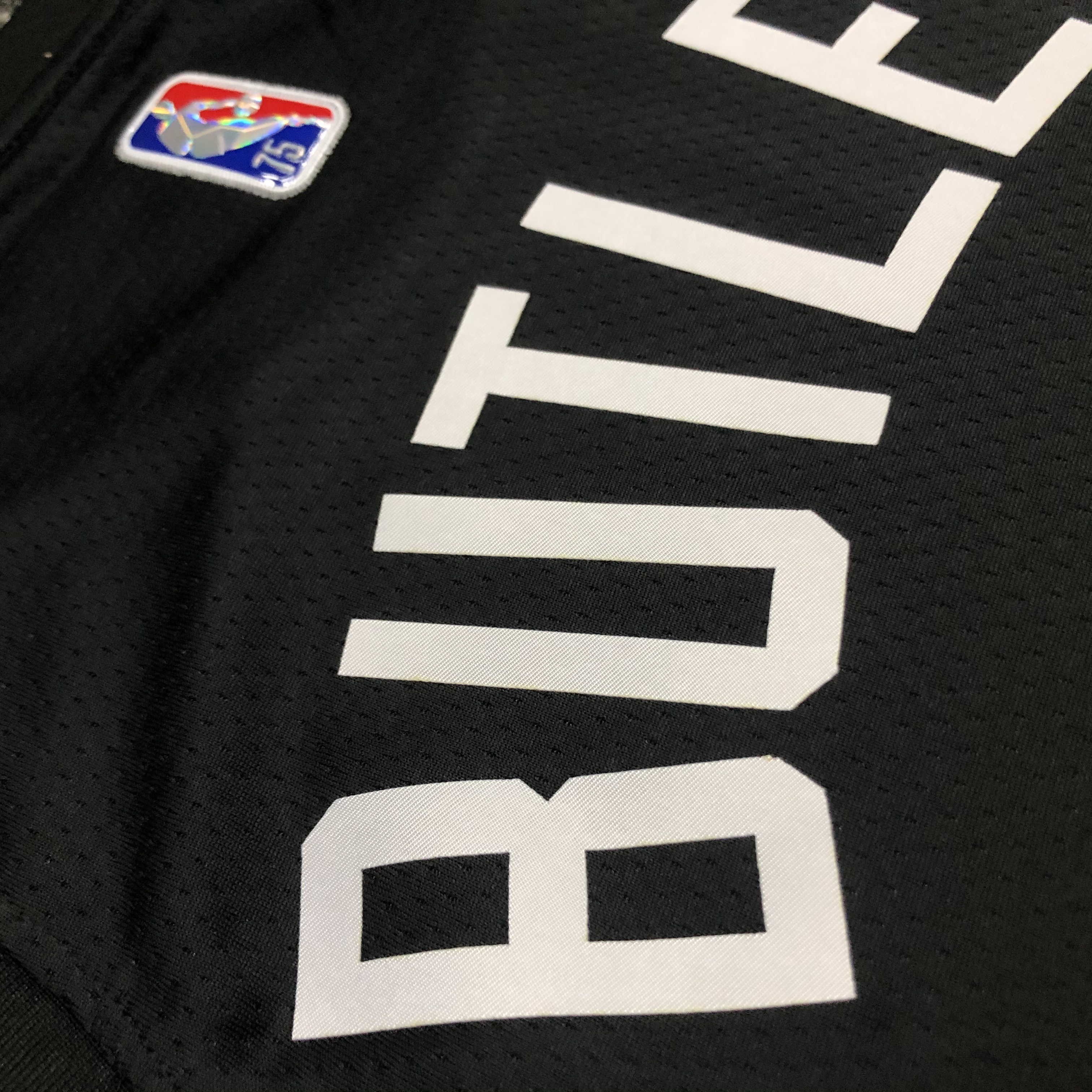 NBA Men 75th Anniversary Season 2022 Miami Heat Black #22 BUTLER Jersey High Quality Name and Number Print - leoleo123123