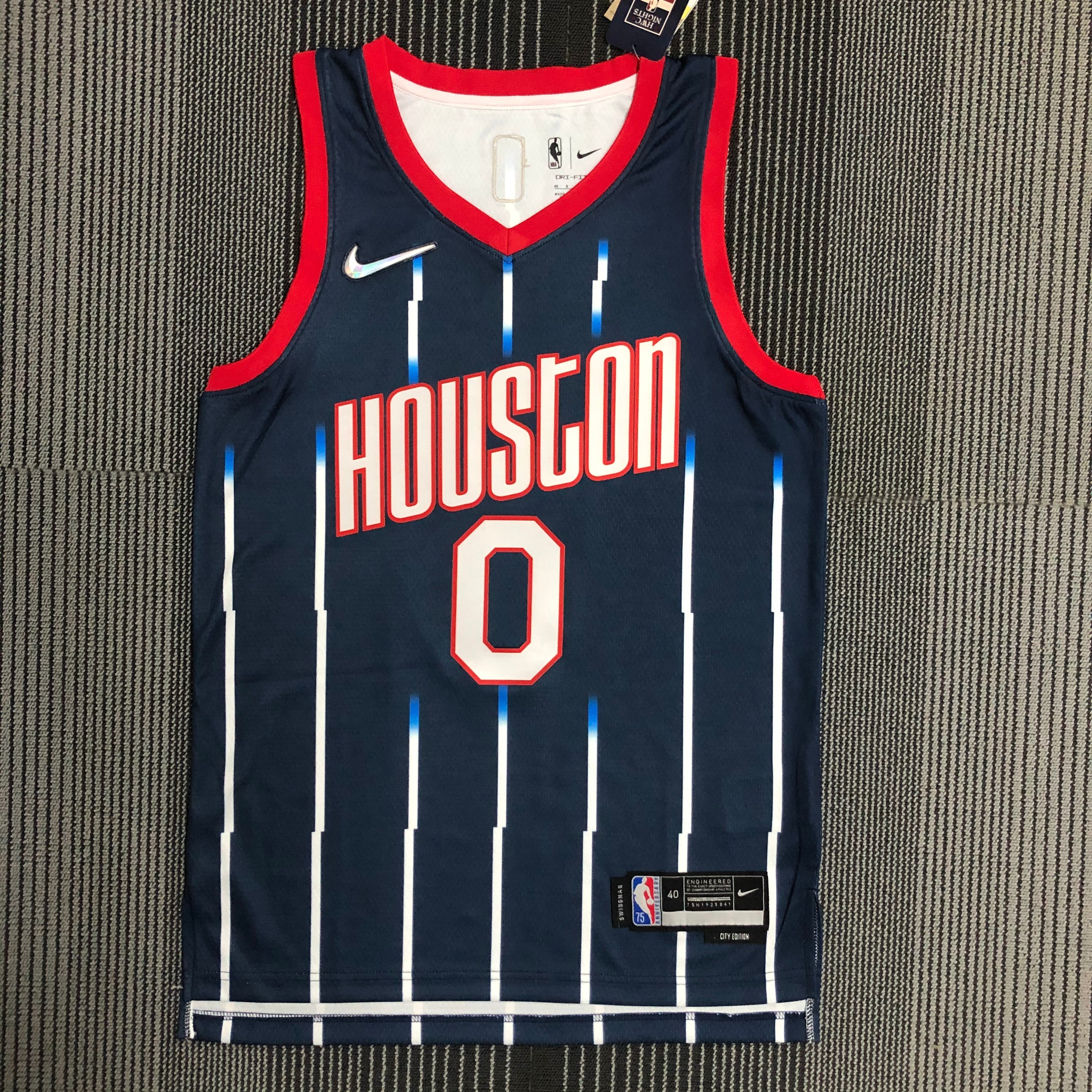 NBA Men Season 2022 Houston Rockets Blue #0 GREEN Jersey High Quality Name and Number Print - leoleo123123