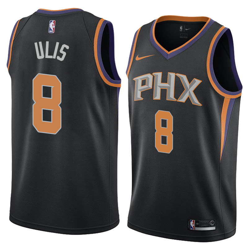 NBA Men Phoenix Suns Black #8 ULIS Jersey High Quality Name and Number Print - leoleo123123