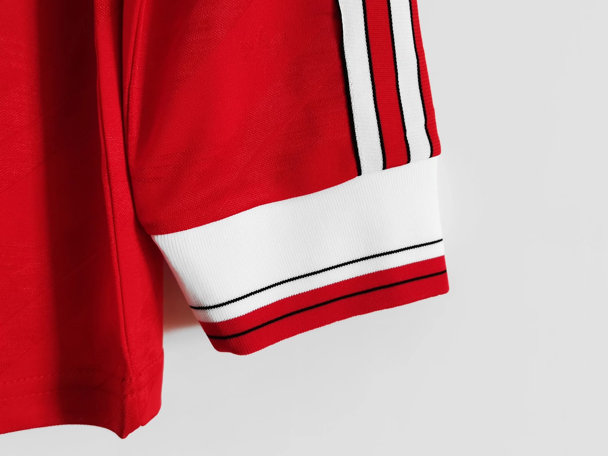 1986 Man United Home Long Sleeve Retro Jersey - leoleo123123