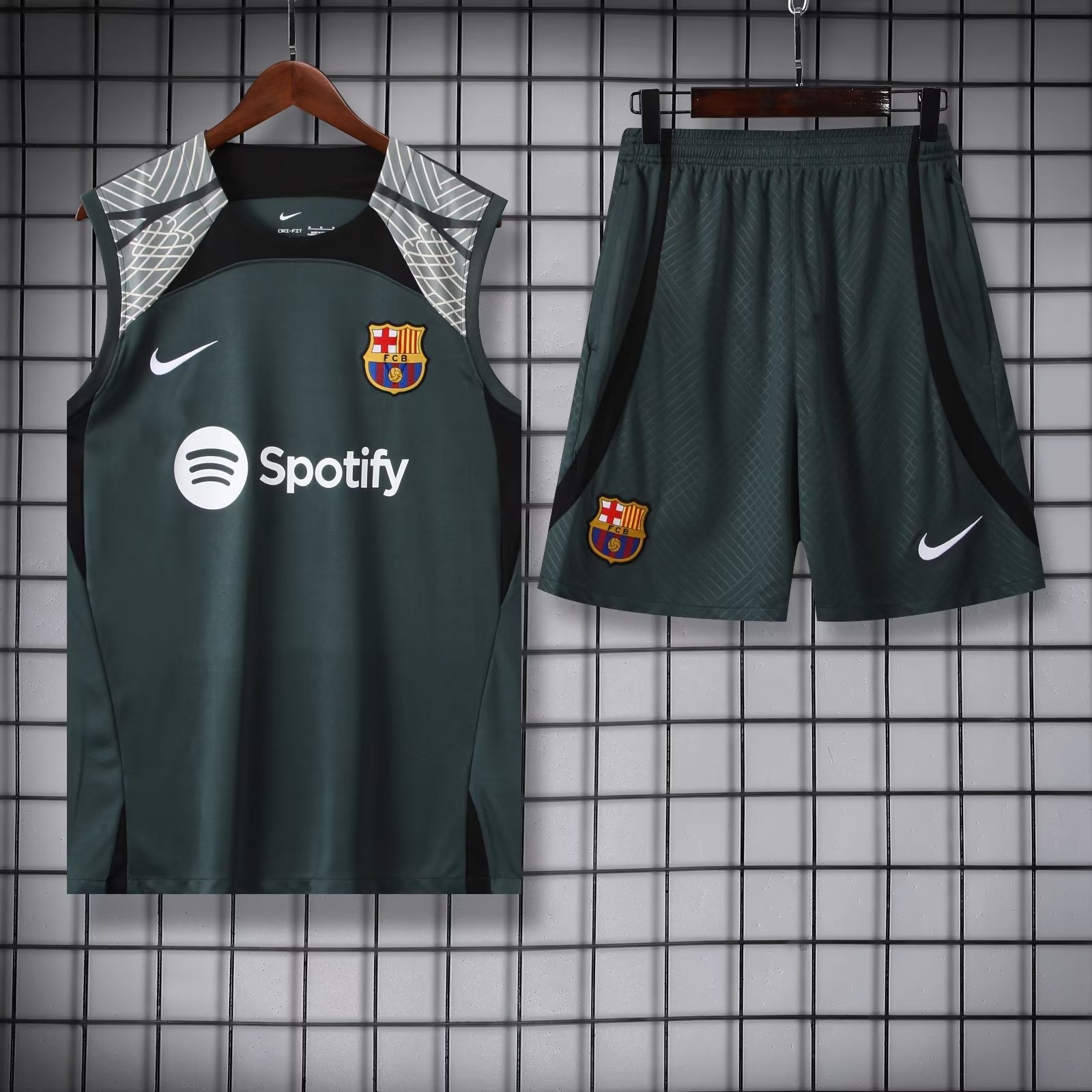 23/24 Barcelona Vest Training Tracksuit - leoleo123123