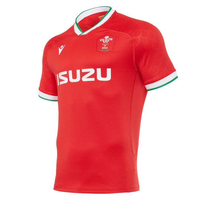 Rugby 2020-2021 Wales National Home Red Rugby Jersey High Quality - leoleo123123