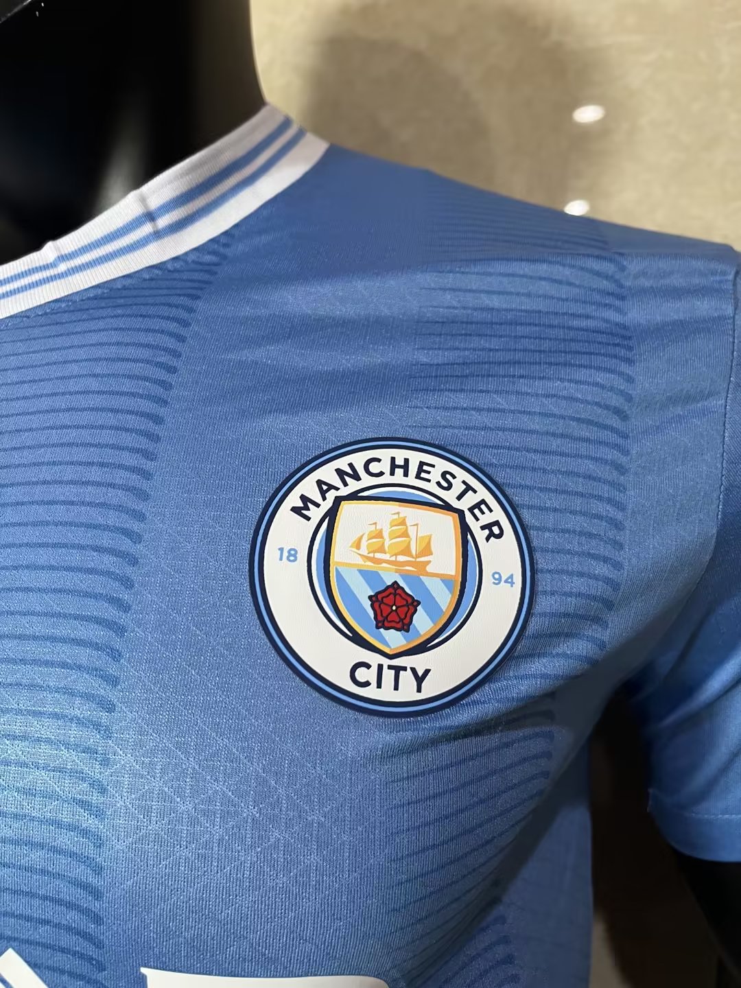 23/24 Man City Home Jersey Player Version 1:1 Quality - leoleo123123