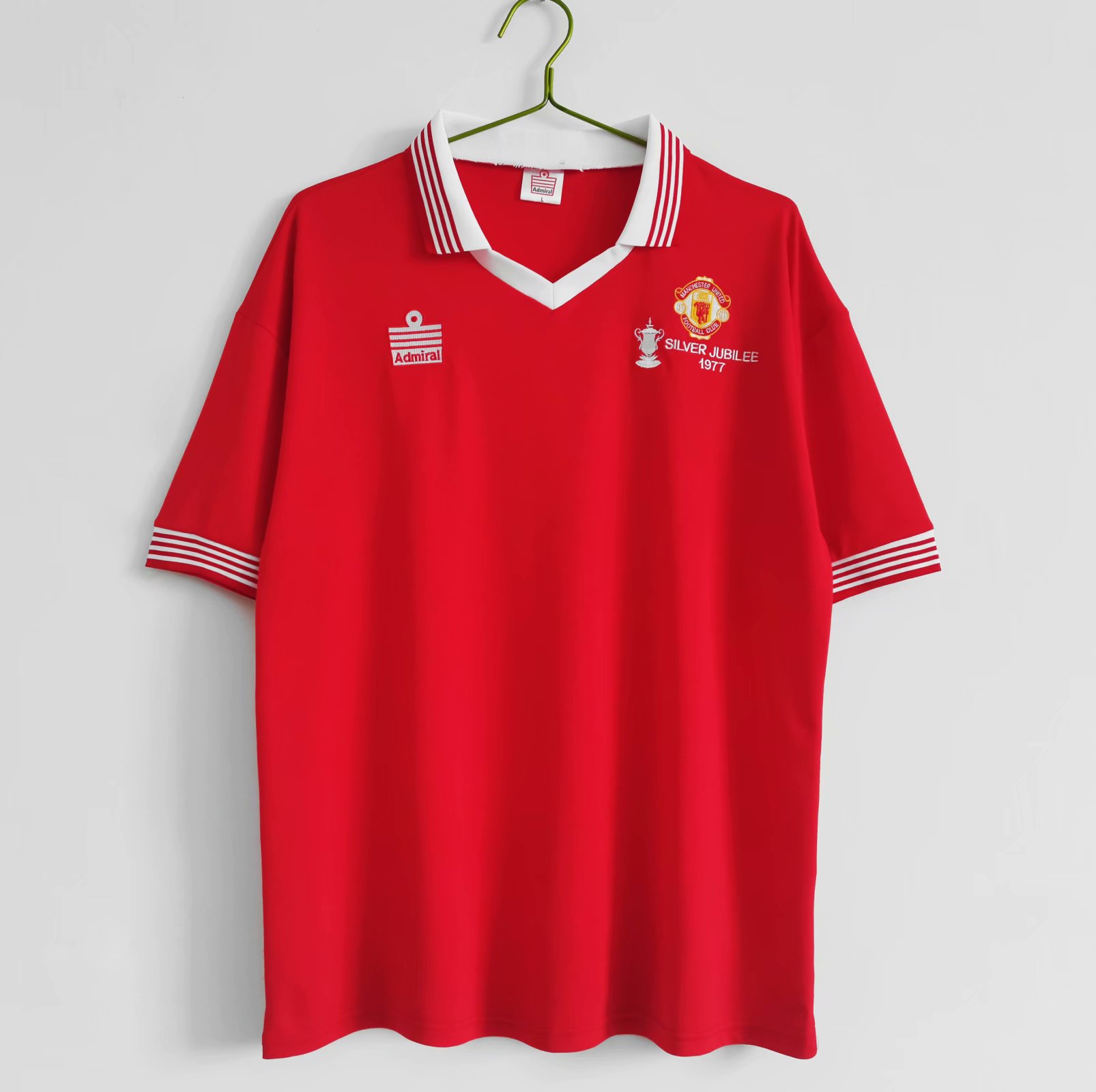 1977 Man United Home Retro Jersey - leoleo123123