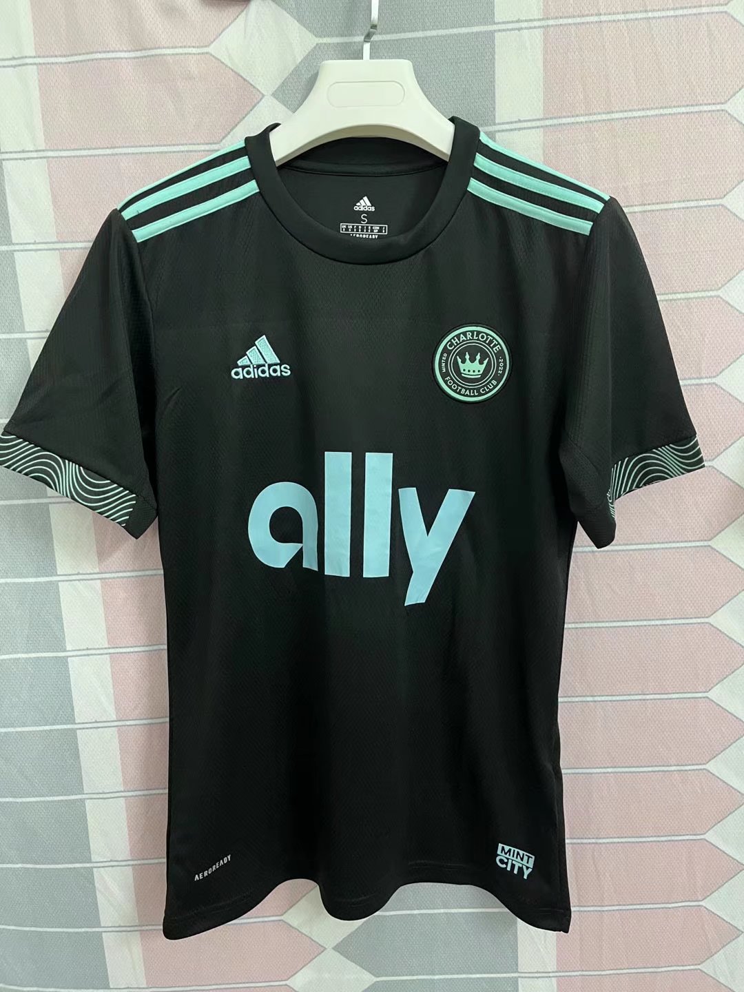 2022 Charlotte Home Blue Fans Version Soccer Jersey (jisu) - leoleo123123