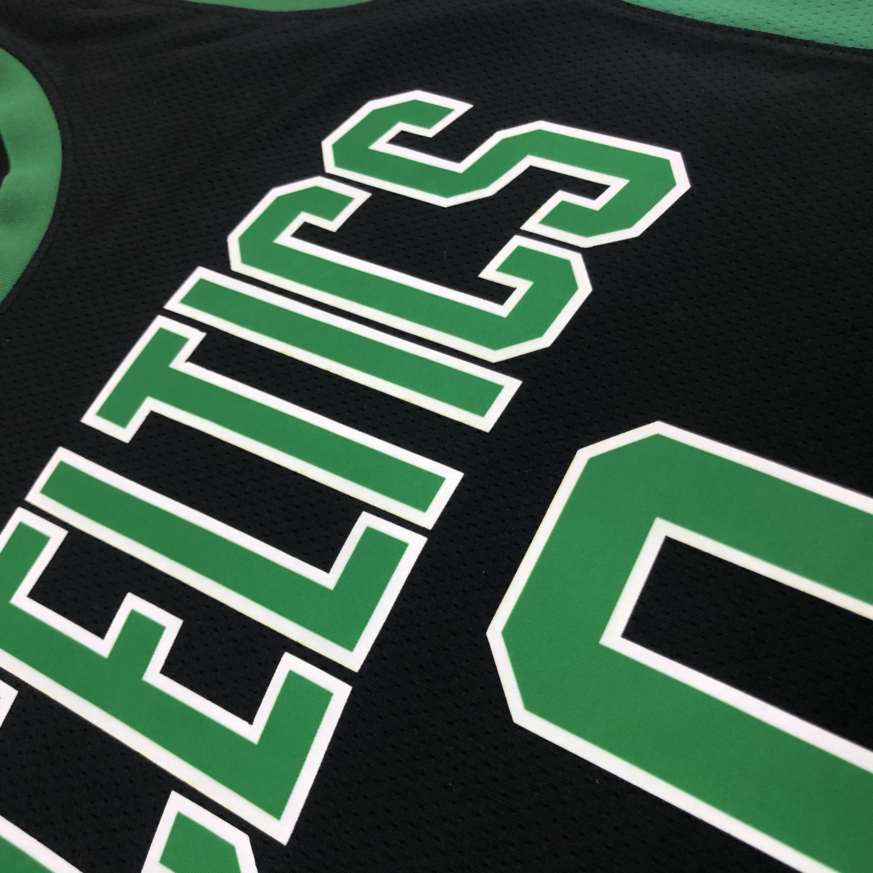 NBA Season 2021 Boston Celtics Black with Green Name #0 TATUM Jersey High Quality Name and Number Print - leoleo123123