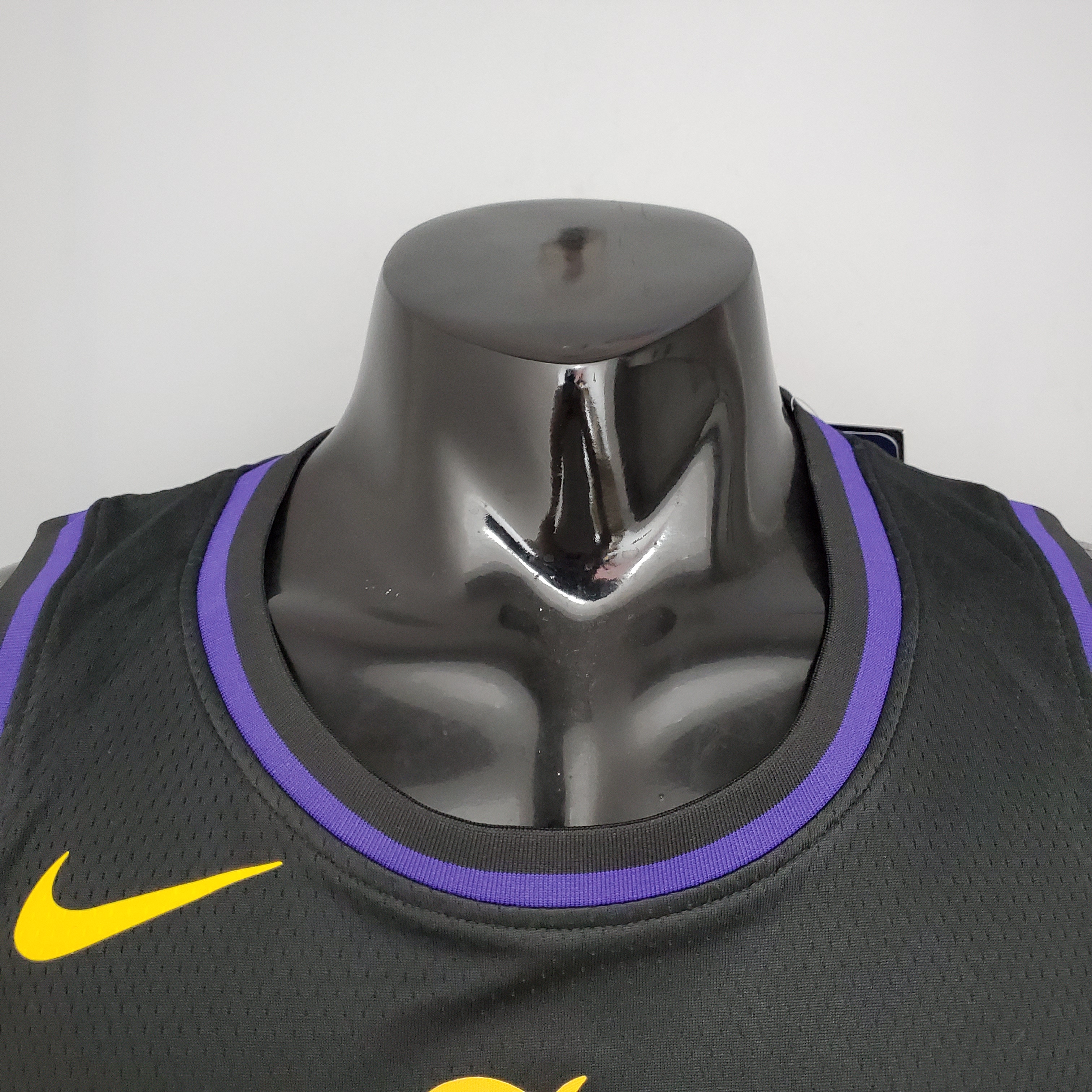 2021 James#23 Los Angeles Lakers Black Latin Black NBA Jersey High Quality Name and Number Print - leoleo123123