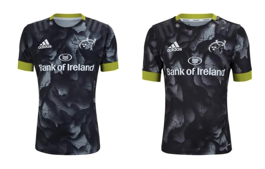 Rugby 2020-2021 Munster Black Rugby Player Jersey High Quality - leoleo123123