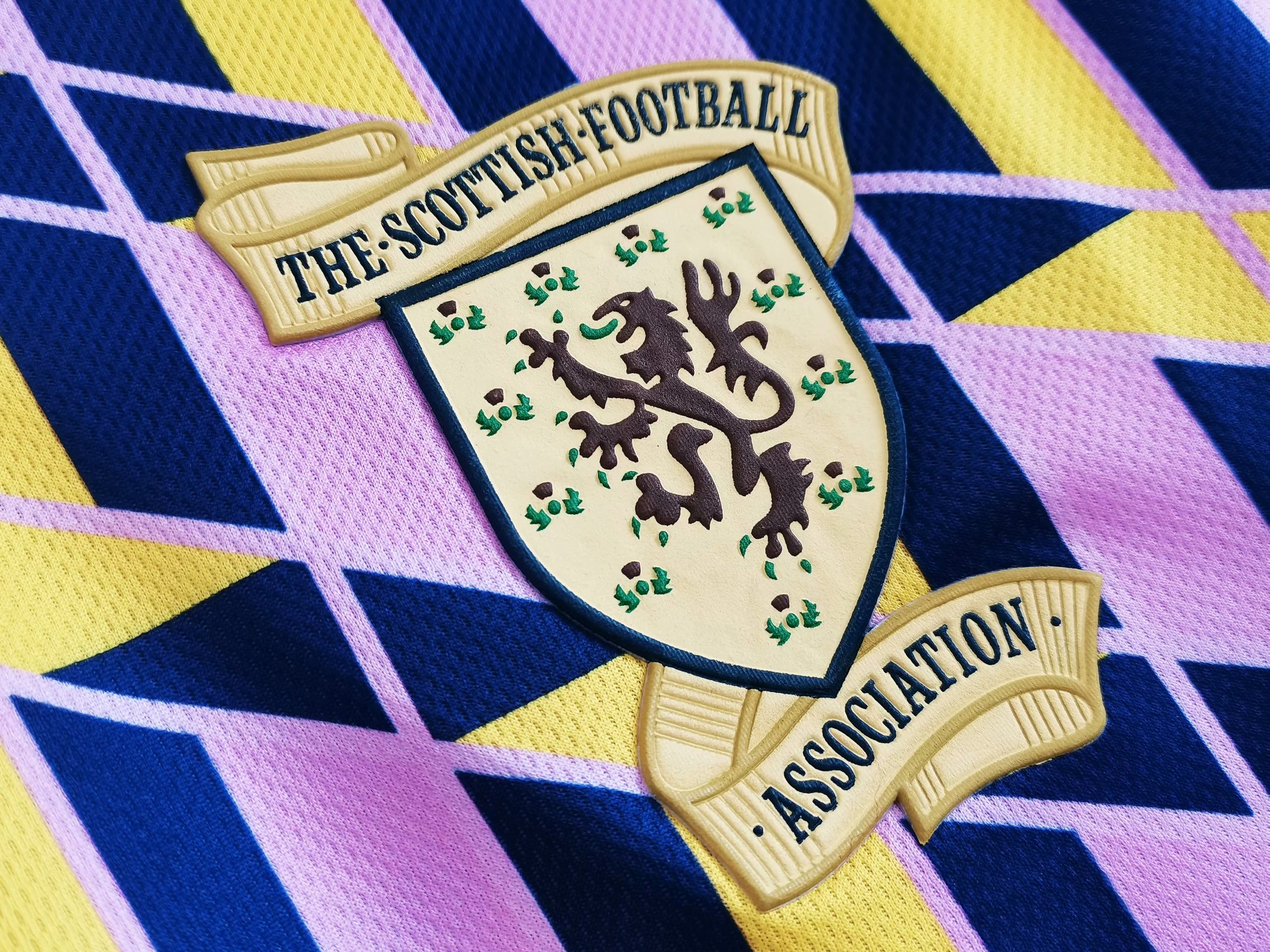 91-93 Scotland Away Retro Jersey - leoleo123123