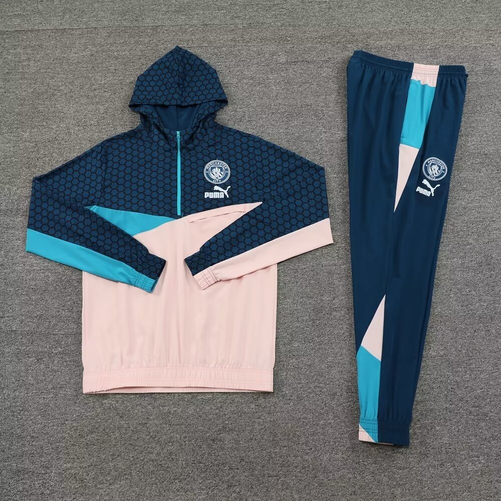23/24 Manchester City Windbreaker Jacket Thai Quality - leoleo123123