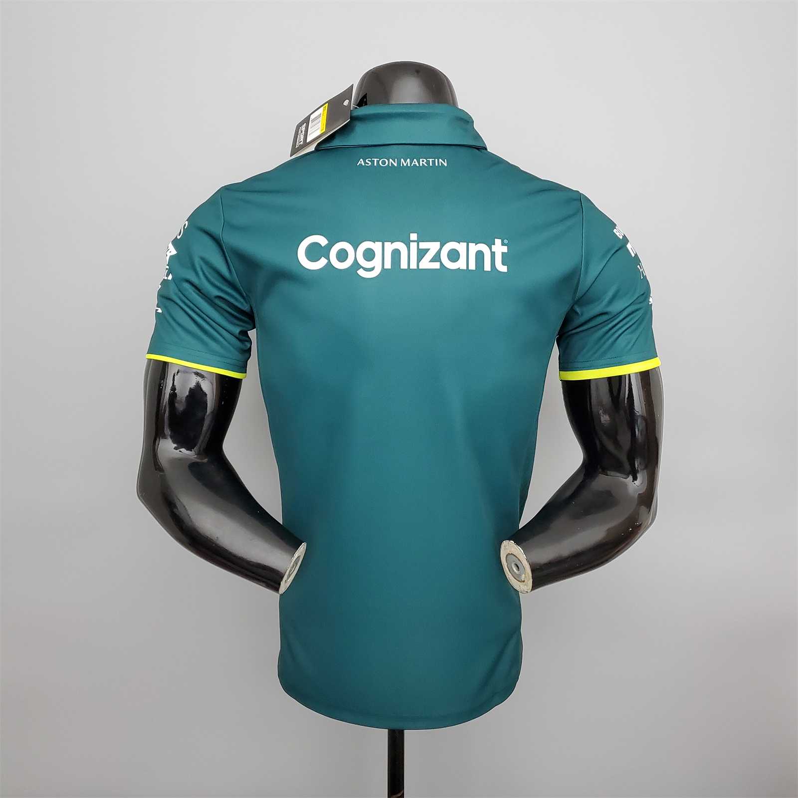 2023 Aston Martin Cognizant F1 Team Polo T-Shirt - leoleo123123