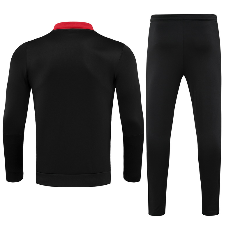 21/22 Man United Black Jacket Tracksuit Thai Quality - leoleo123123