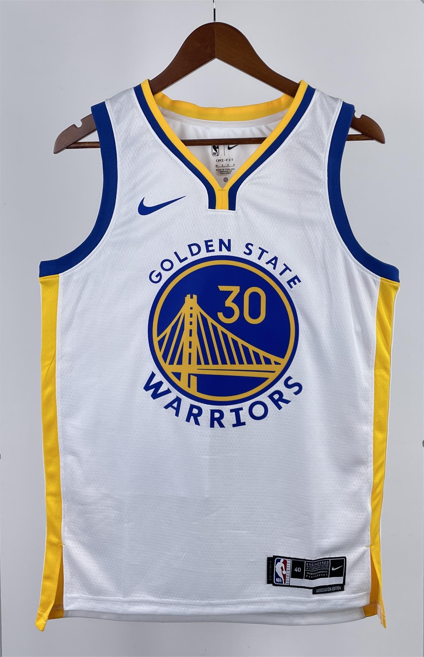 Copy NBA Men 2023 Golden State Warriors White #30 CURRY Swingman Jersey - leoleo123123