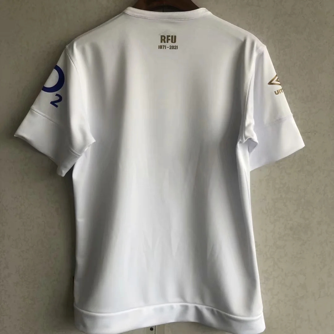 Rugby Season 2021 England 150th Anniversary Rugby Jersey High Quality - leoleo123123