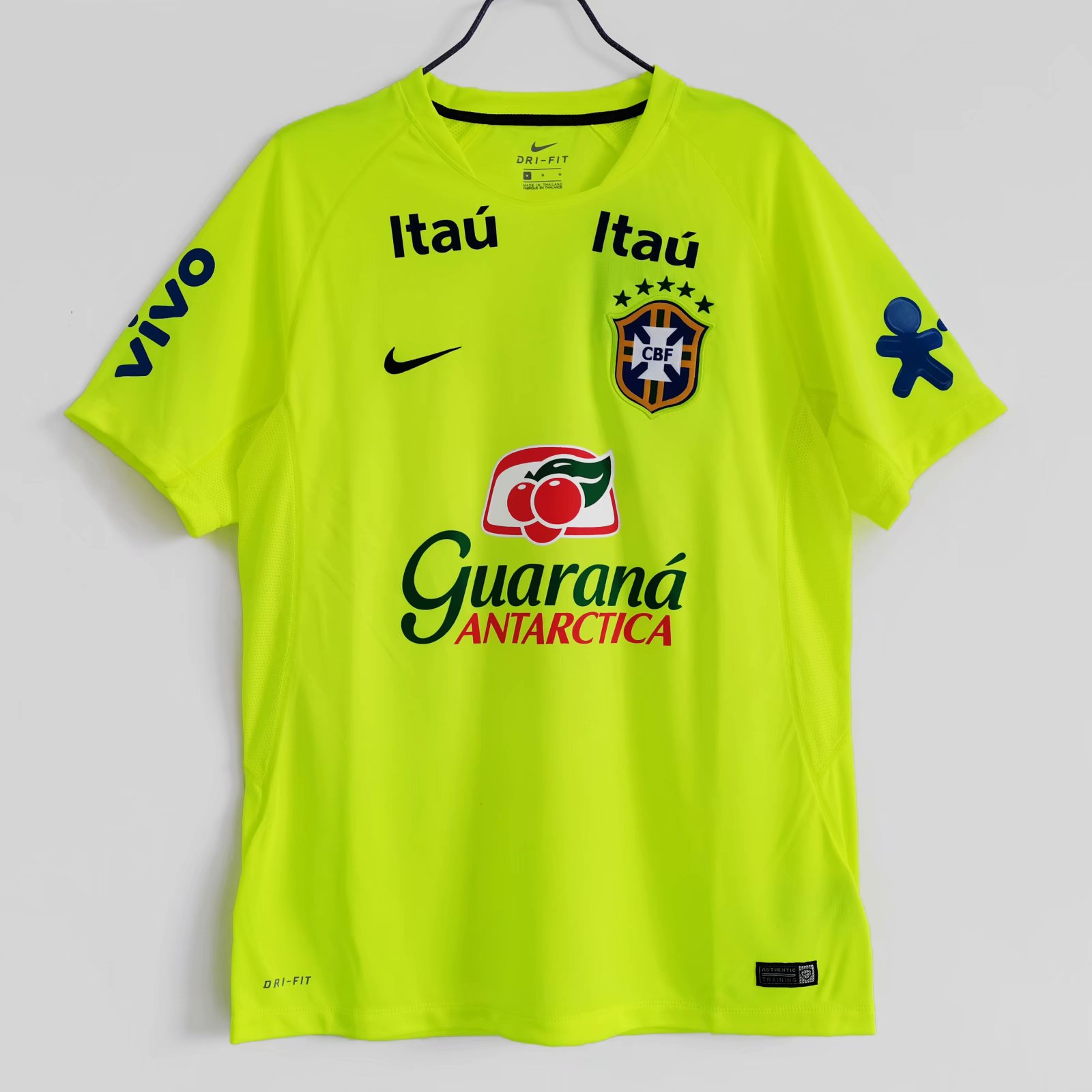 2020 New Brazil Training Jersey Green 1:1 Quality Thai Quality - leoleo123123